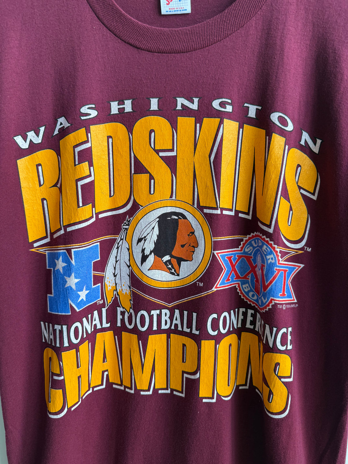 (L) Washington Redskins Football Tee