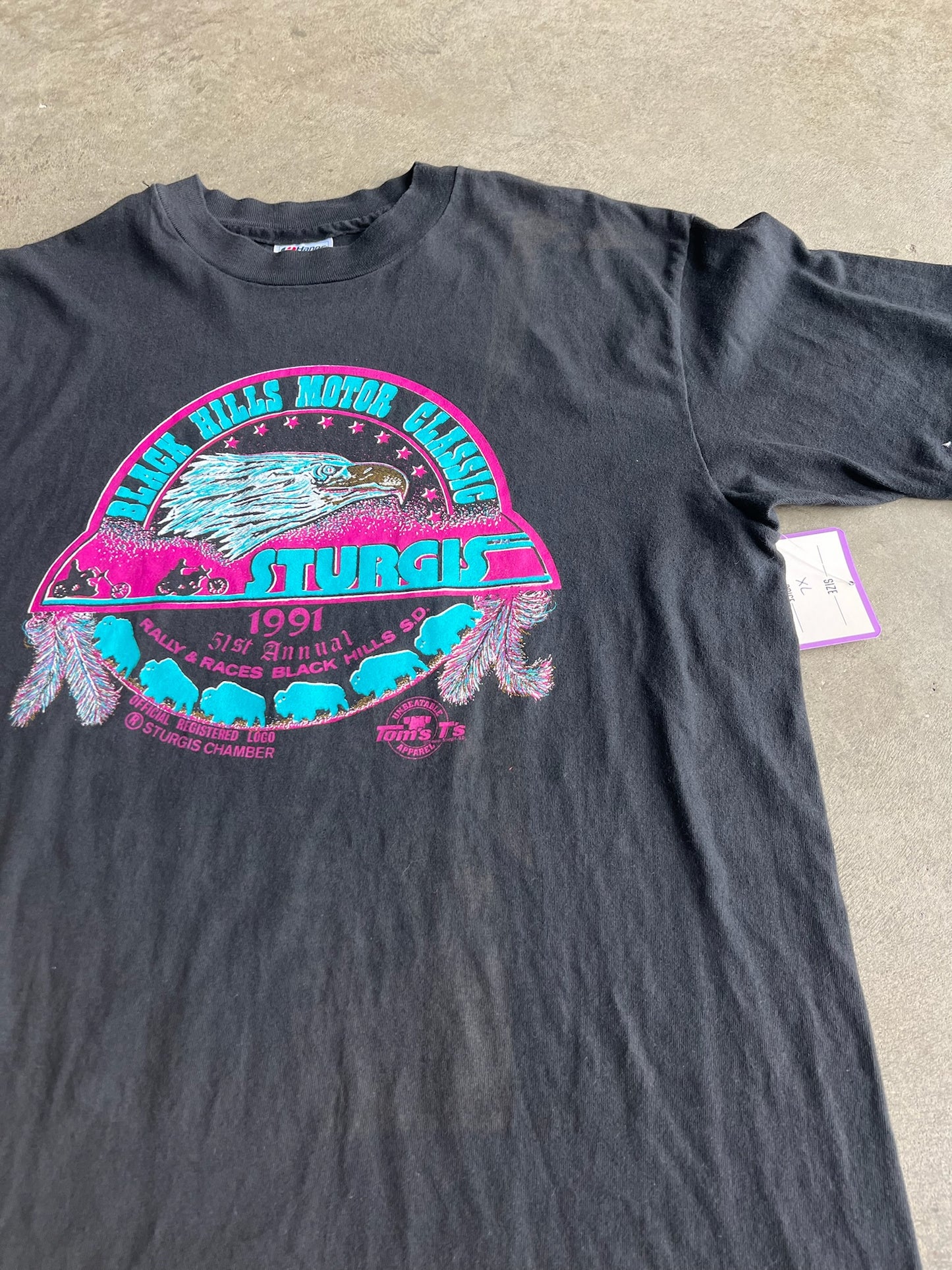 (XL) Sturgis 1991 Tee
