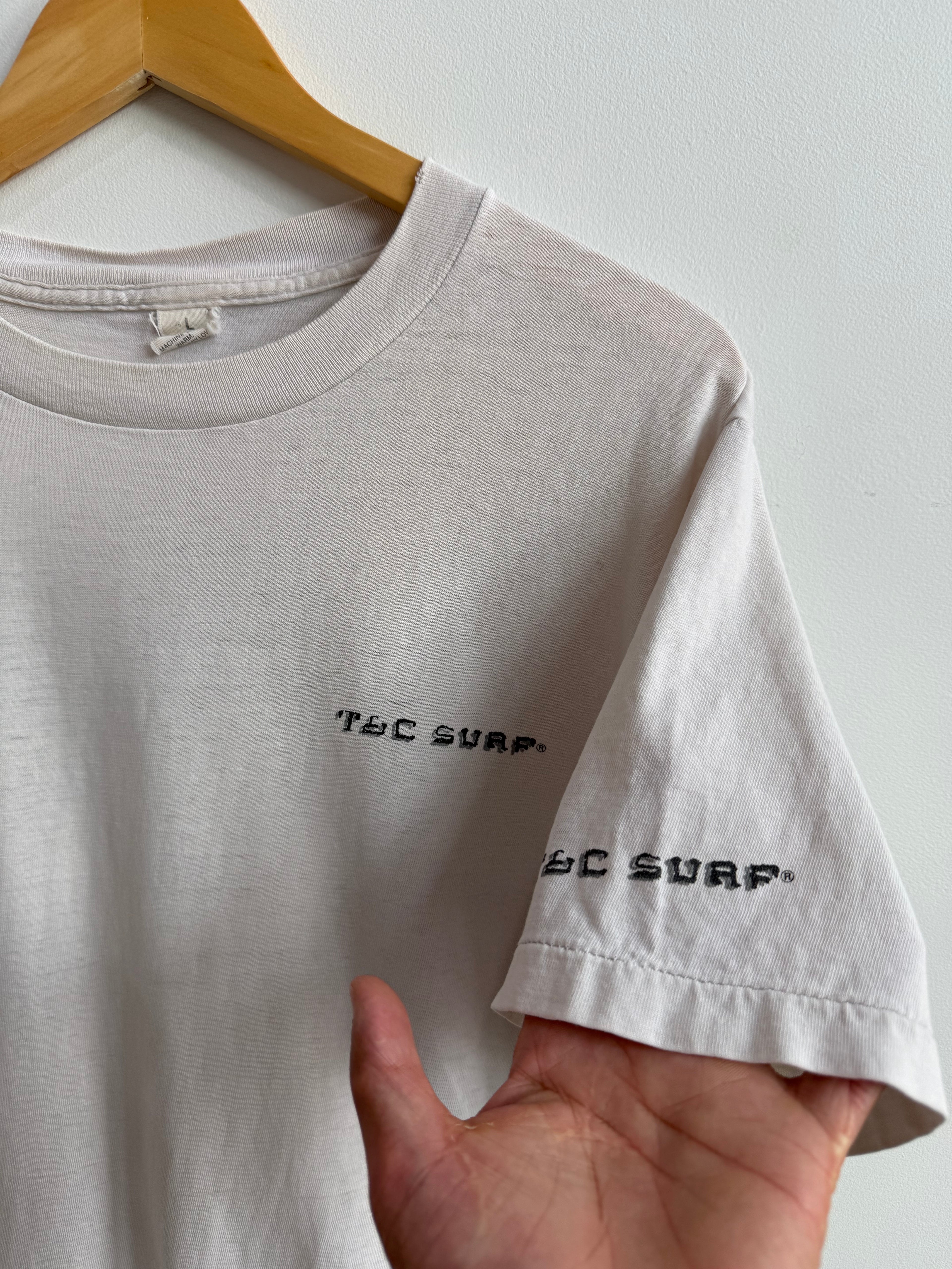 (L) T & C Surf Tee