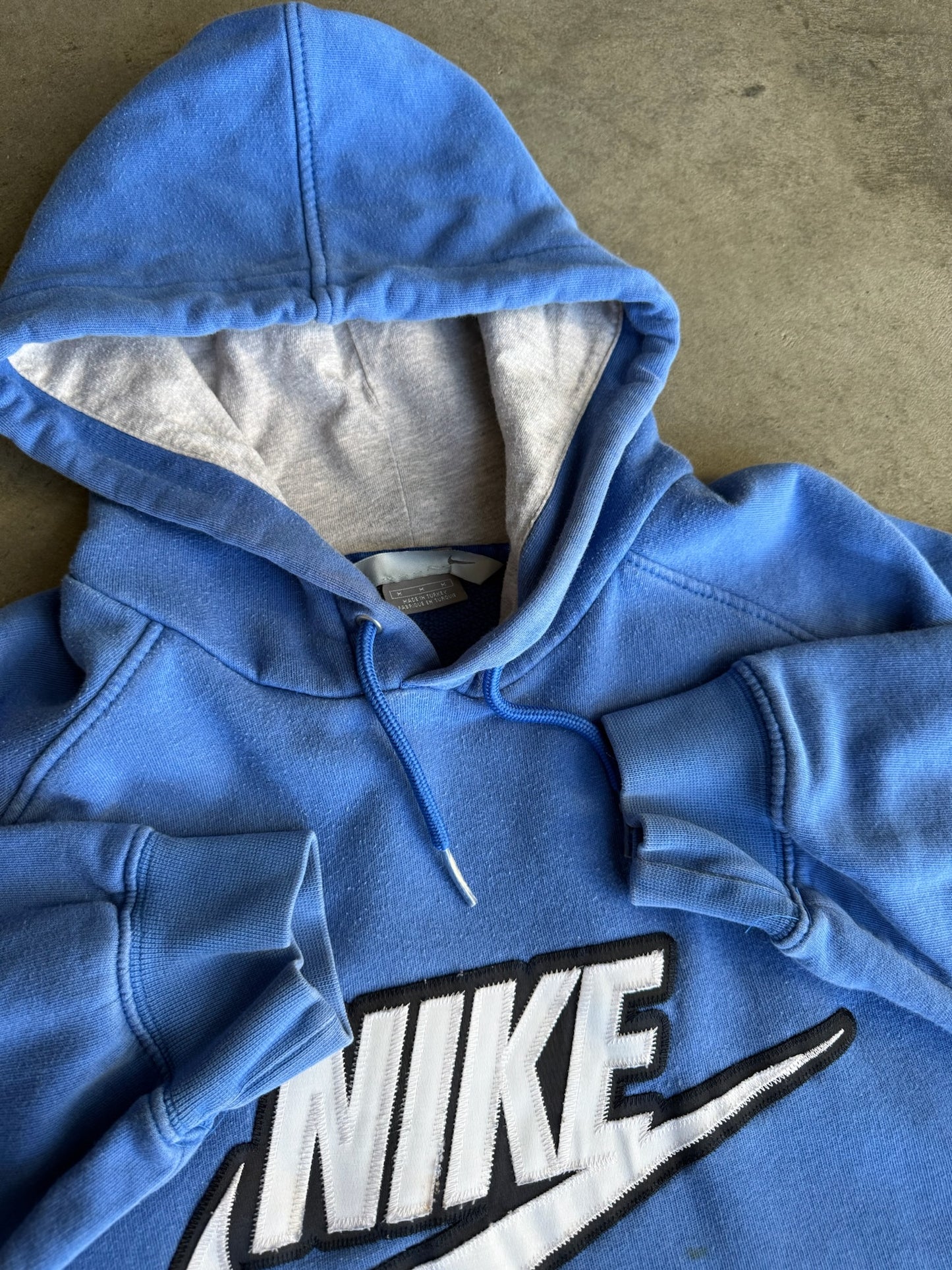 (L) Nike Blue Hoodie