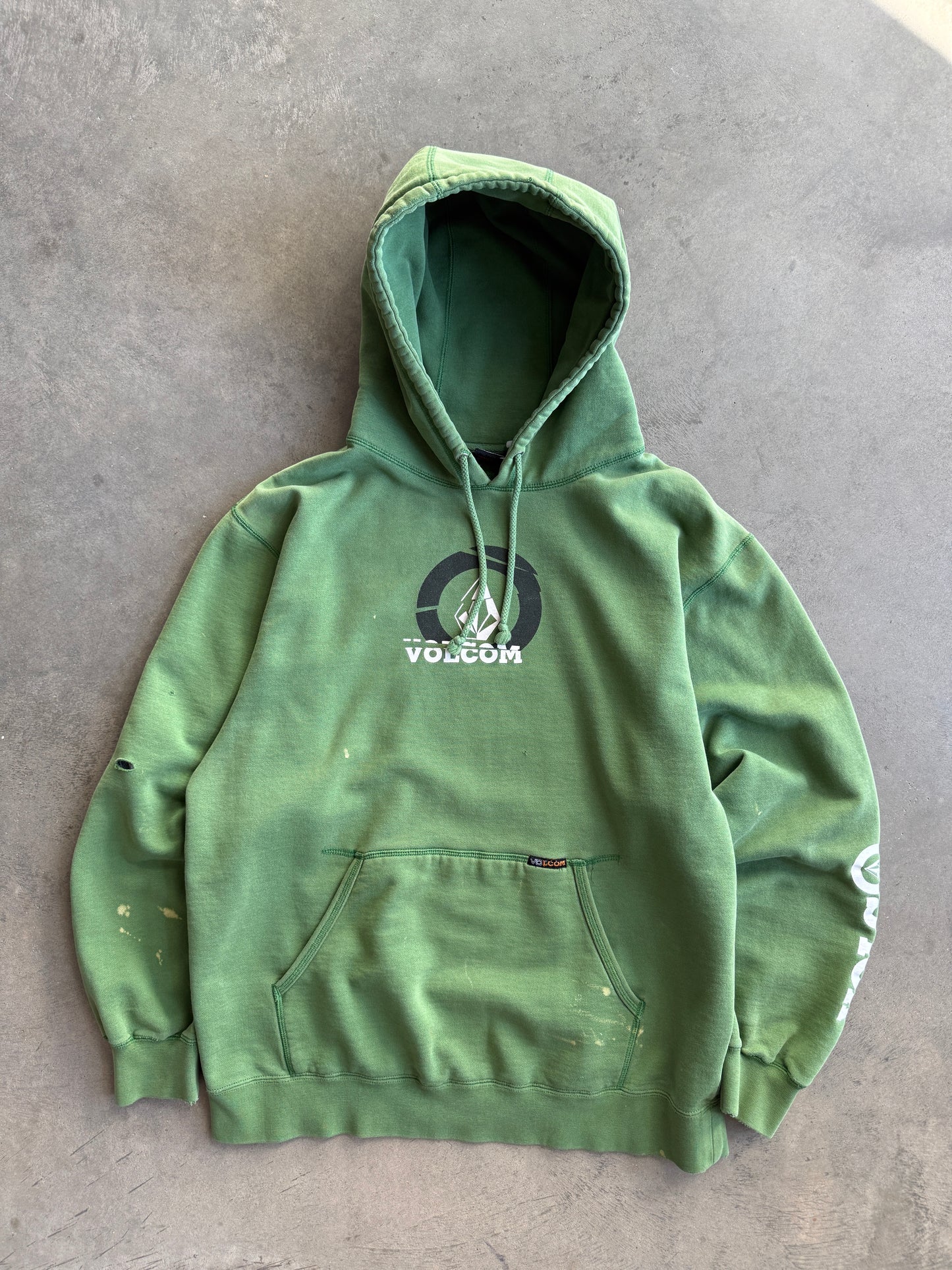 (L) Volcom Logo Hoodie