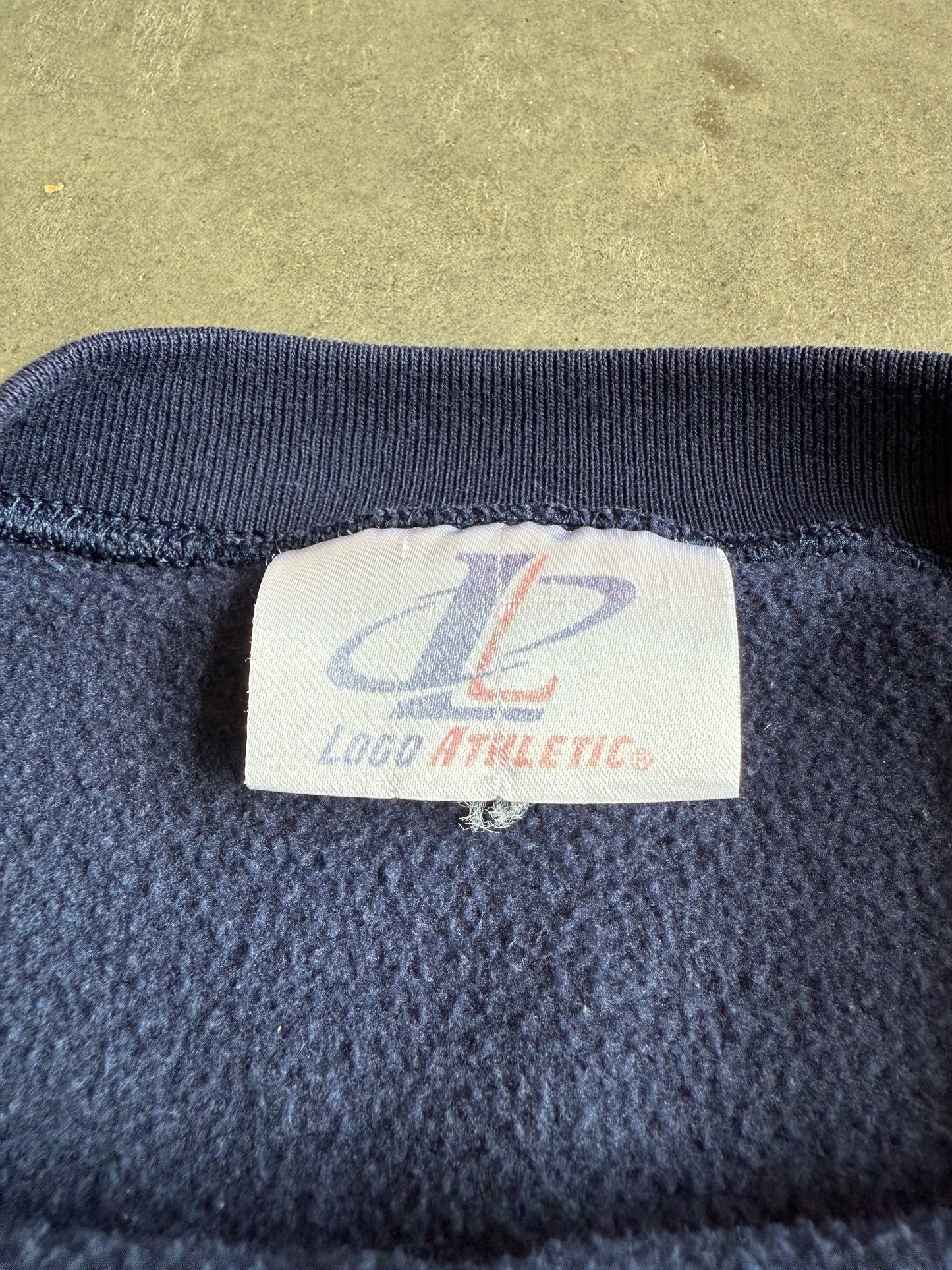 (L) Denver Broncos Logo Athletic Crew