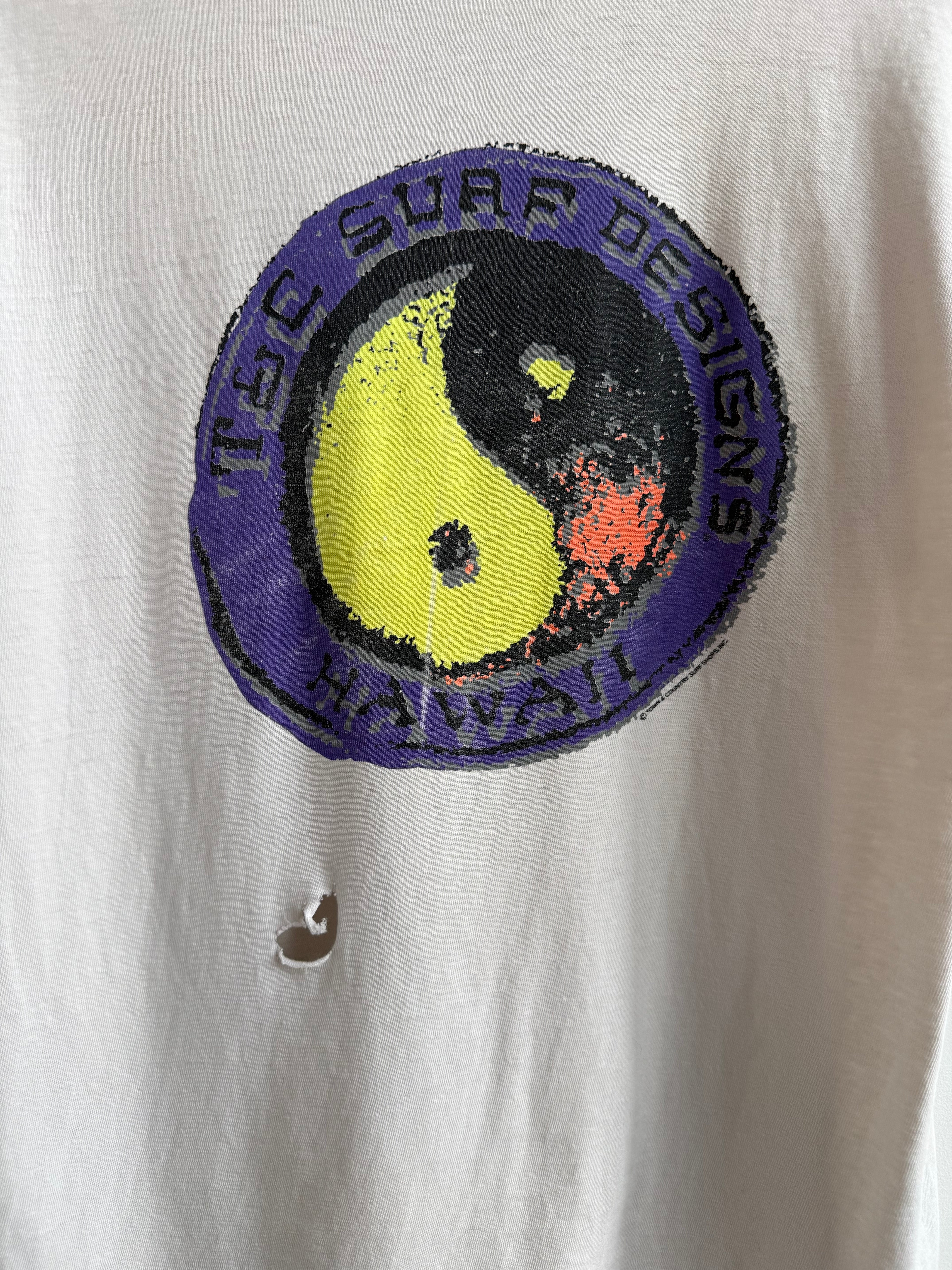 (L) T & C Surf Tee