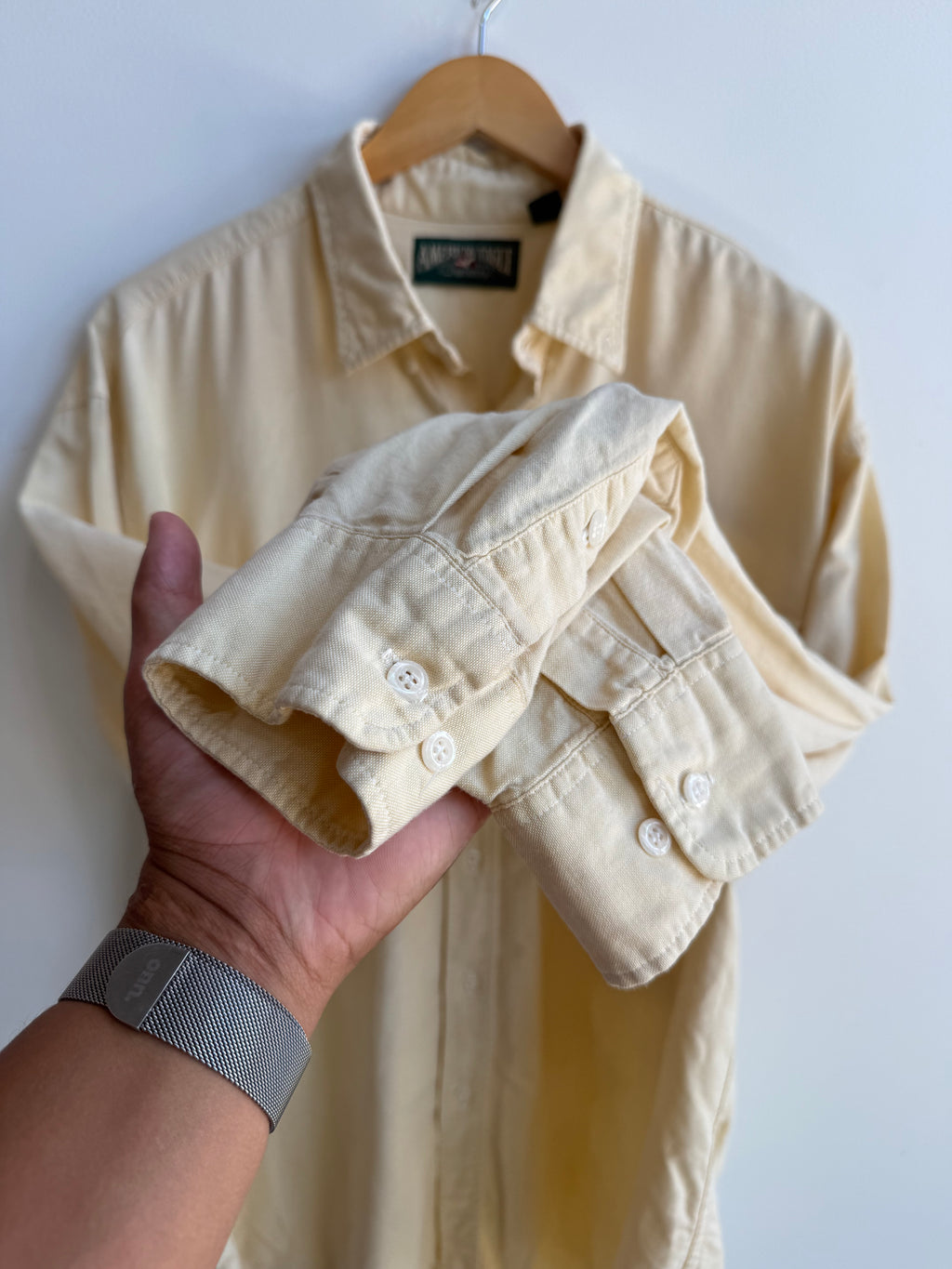 (L) American Eagle Button Up Shirt