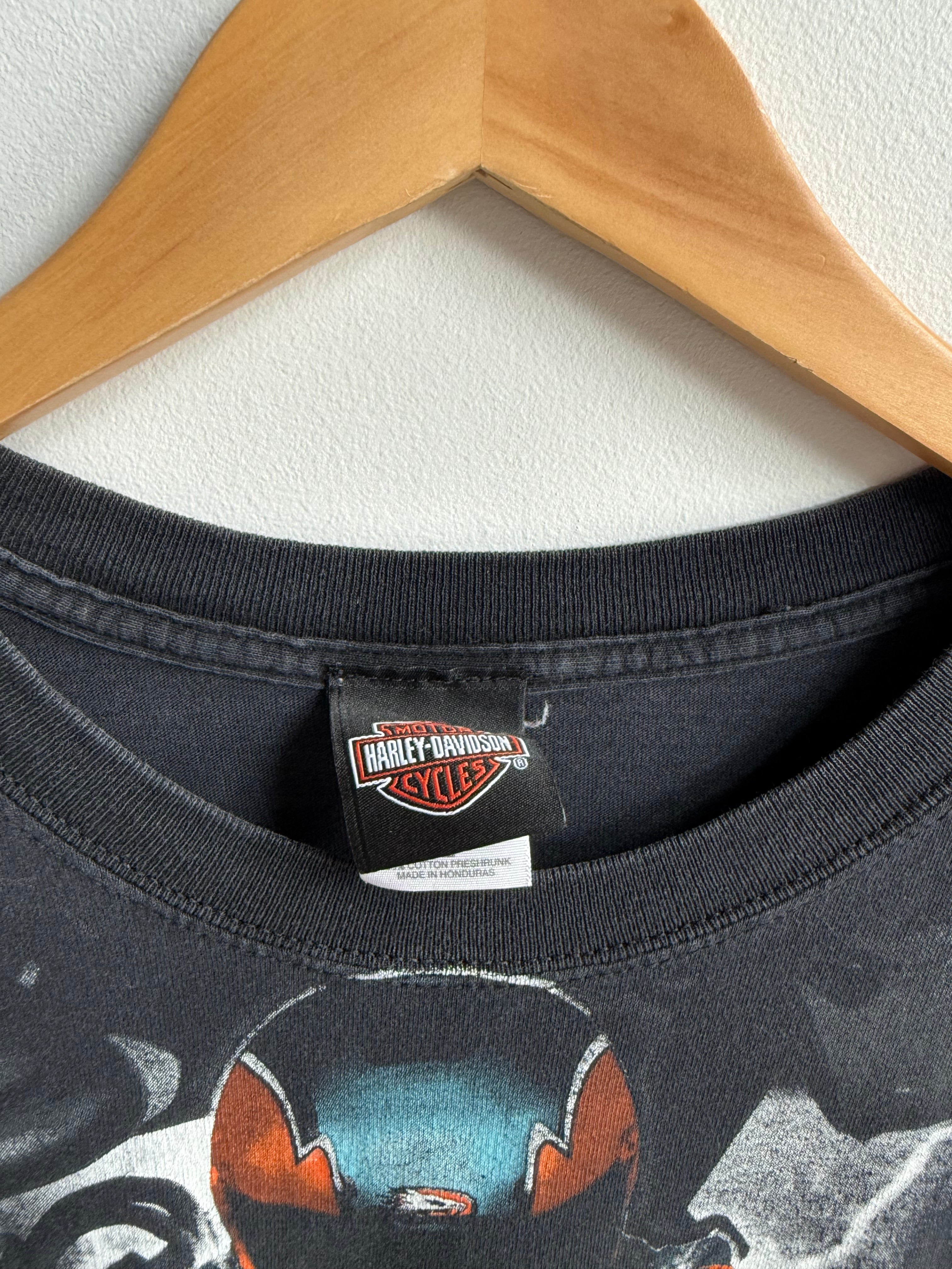 (XL) Harley Davidson All Over Print Tee