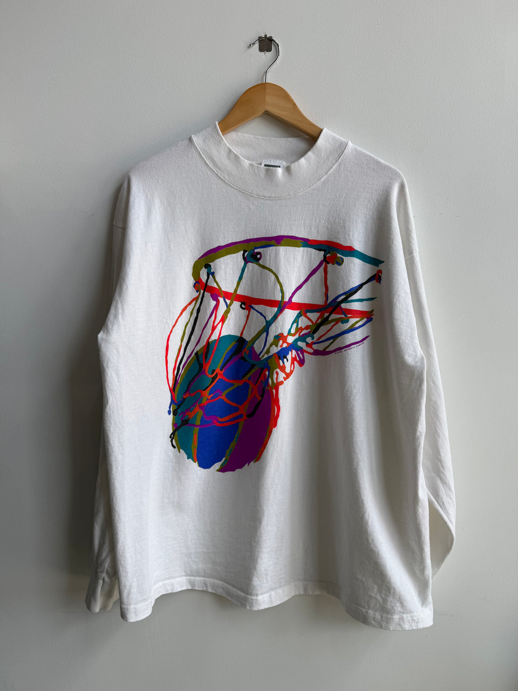 (XL) Andrew Carson Basketball Long Sleeve Tee