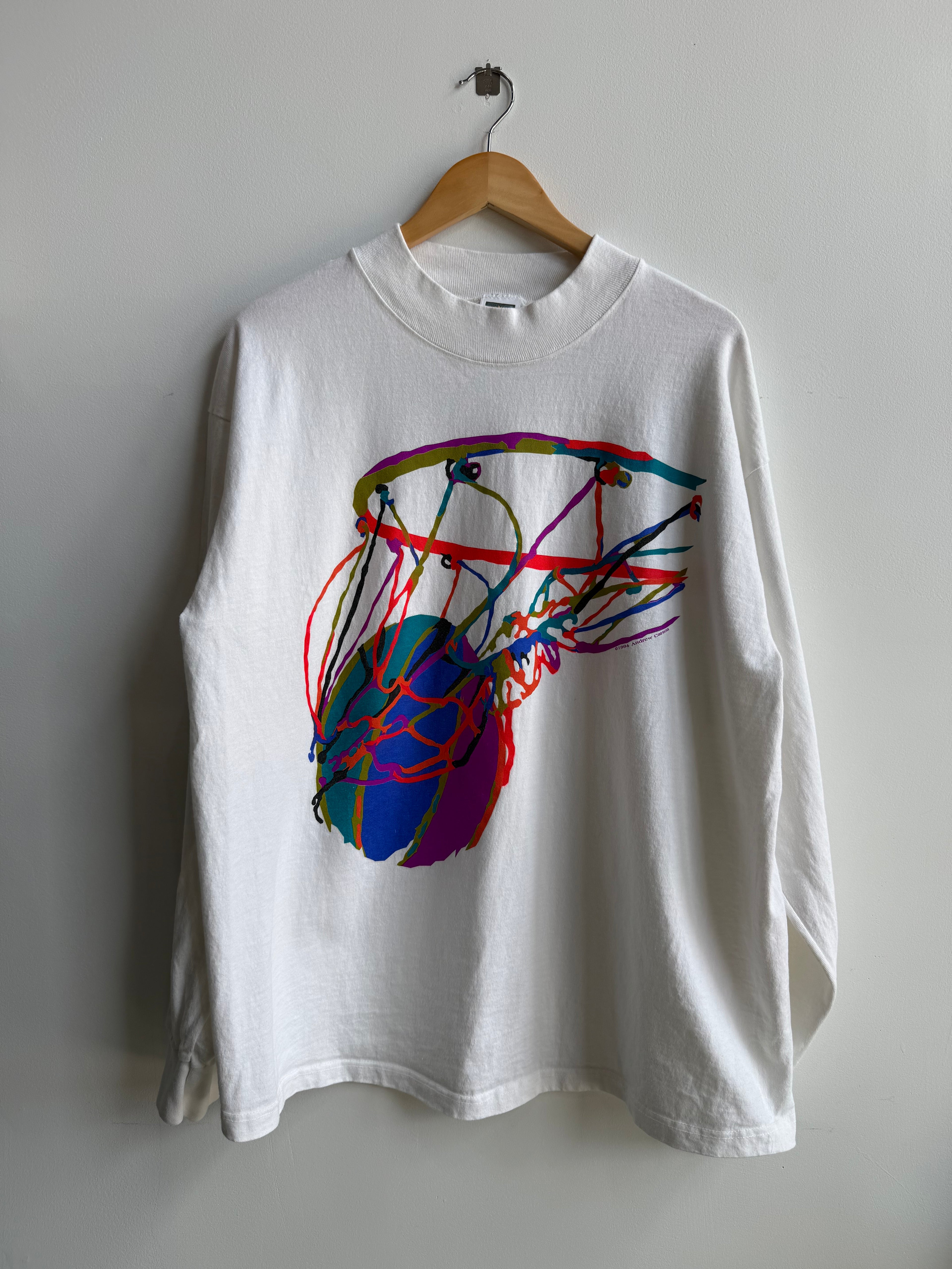 (XL) Andrew Carson Basketball Long Sleeve Tee