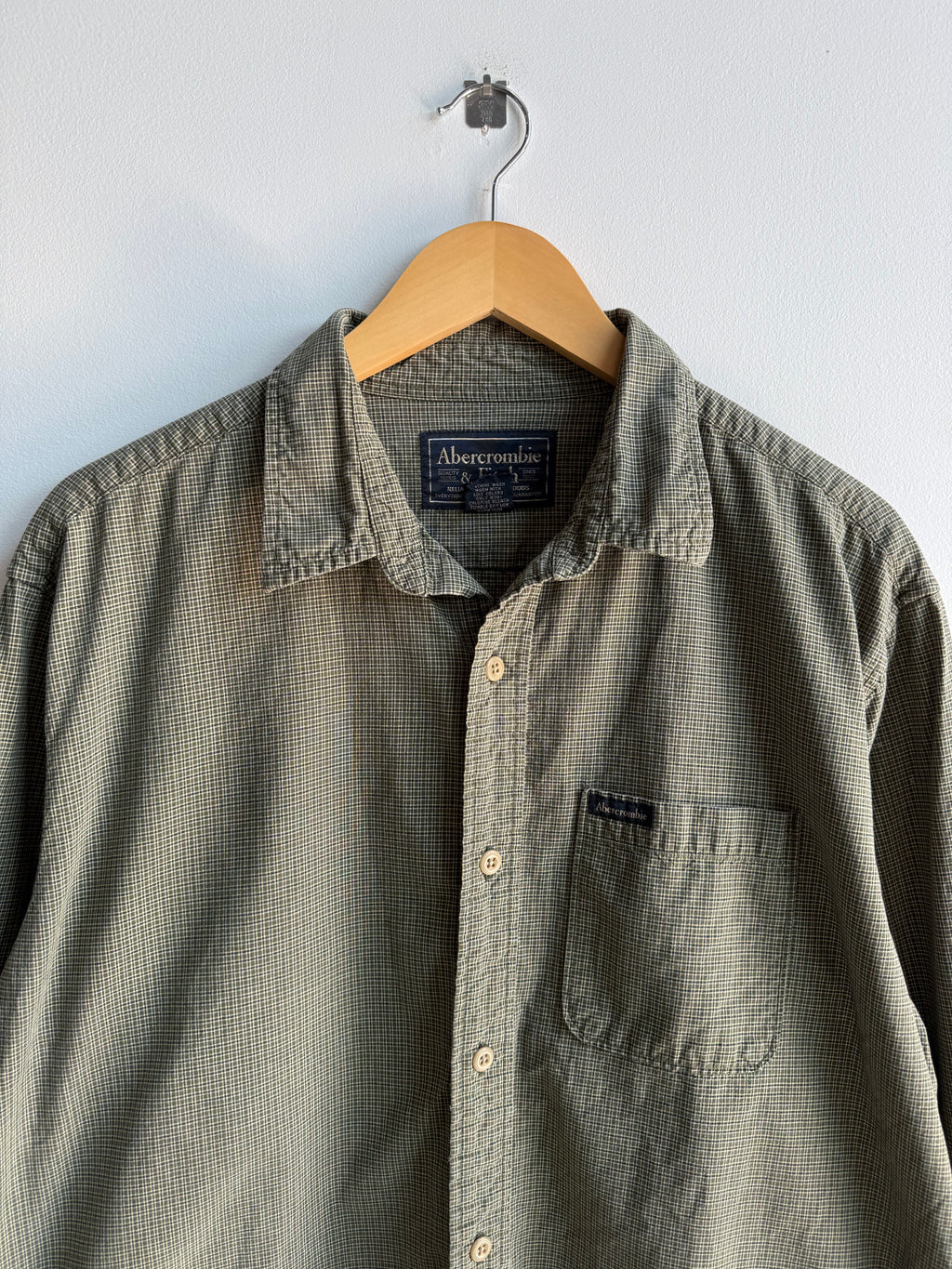 (L) Abercrombie Pattern Shirt