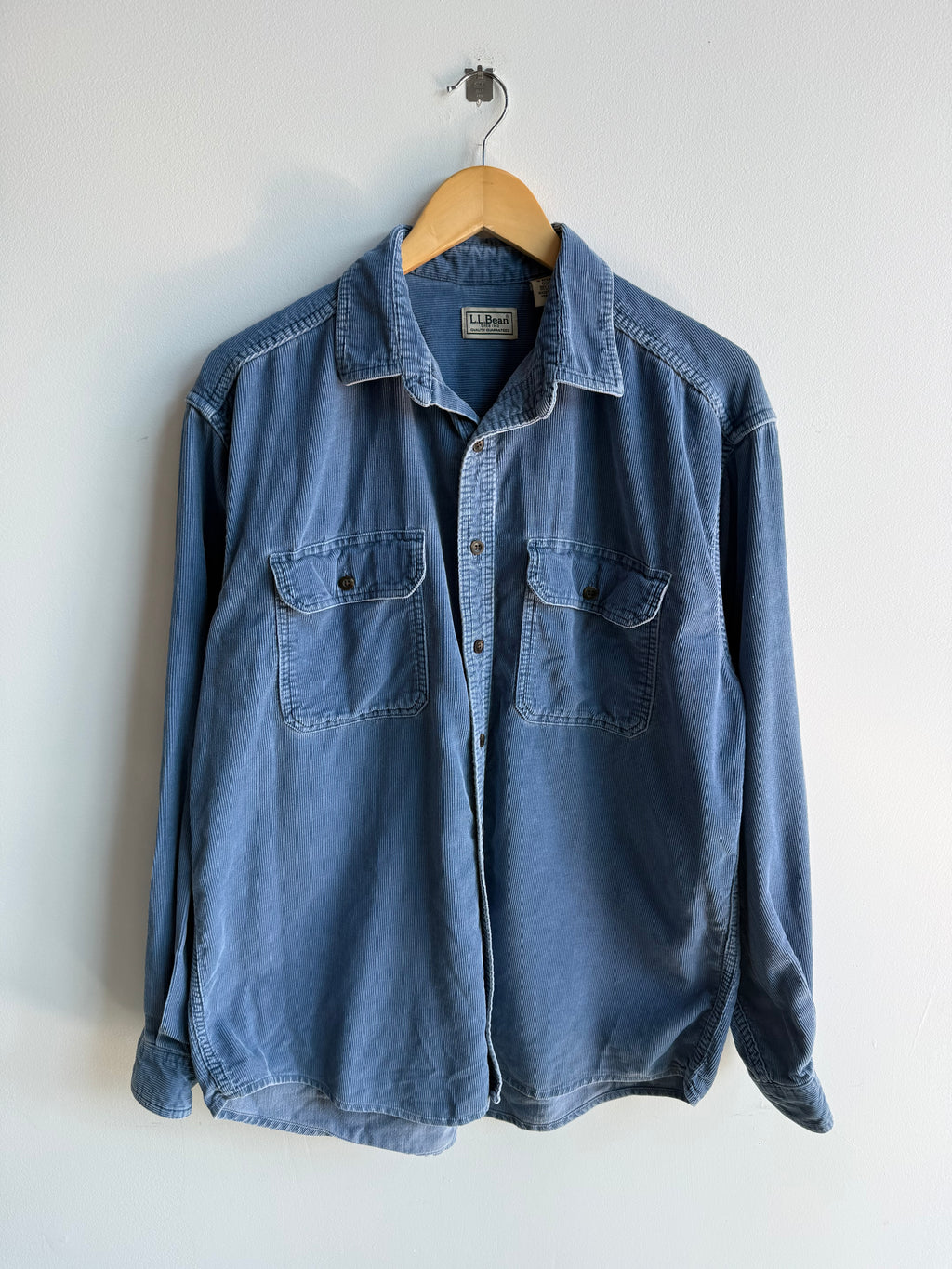 (L) LL Bean Corduroy Shirt