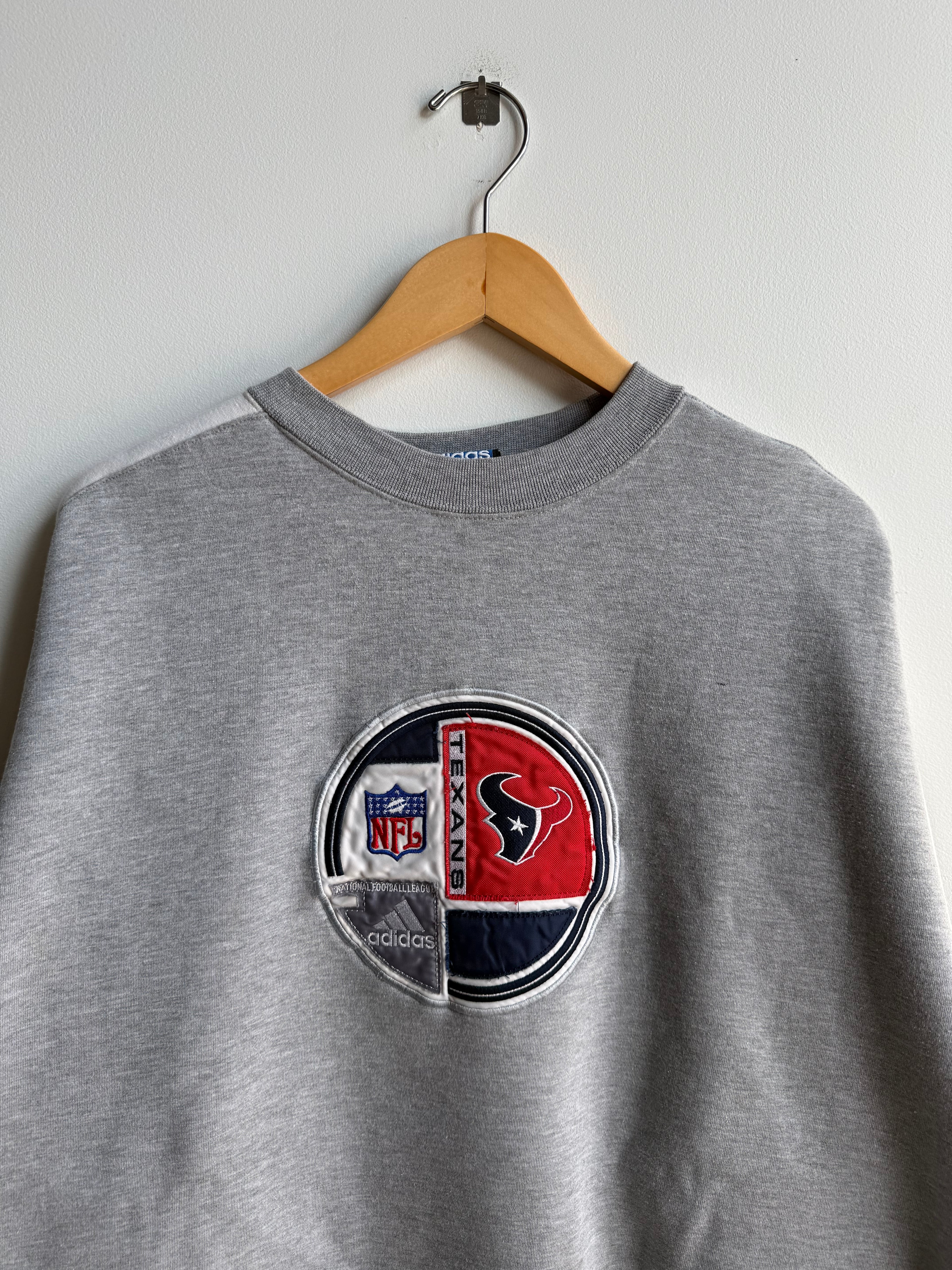(XL) Houston Texans Adidas Crew