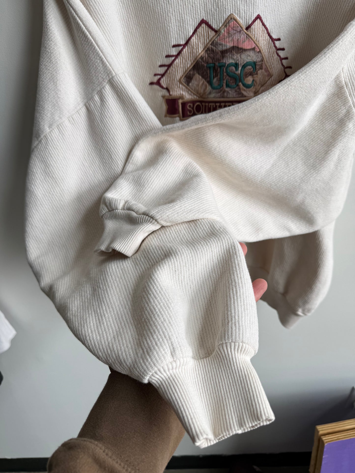 (XL) USC Embroidered Crew