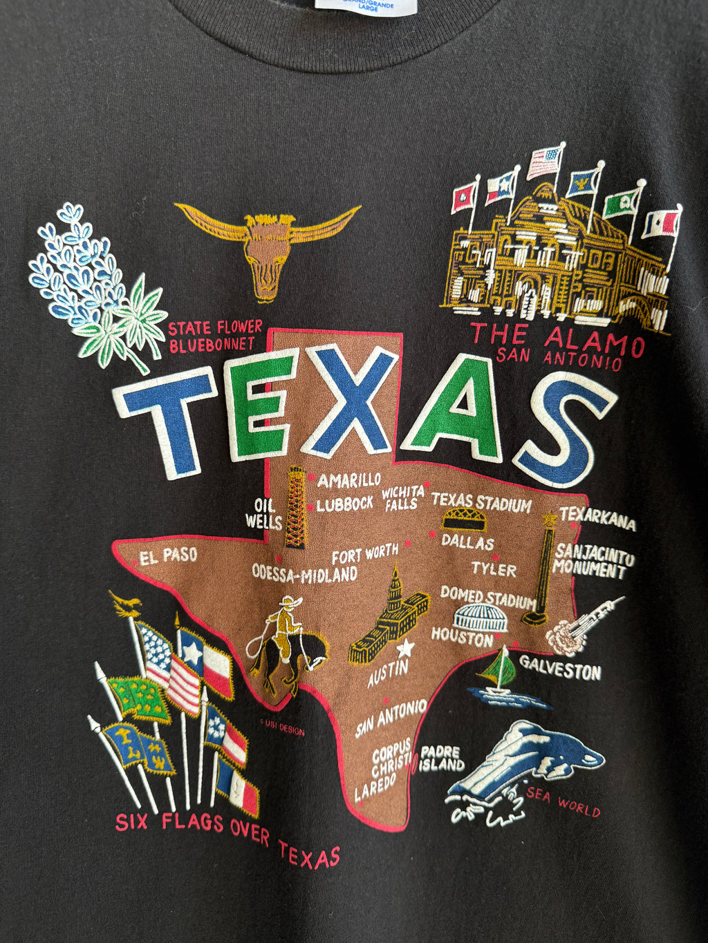 (L) Texas State Tee