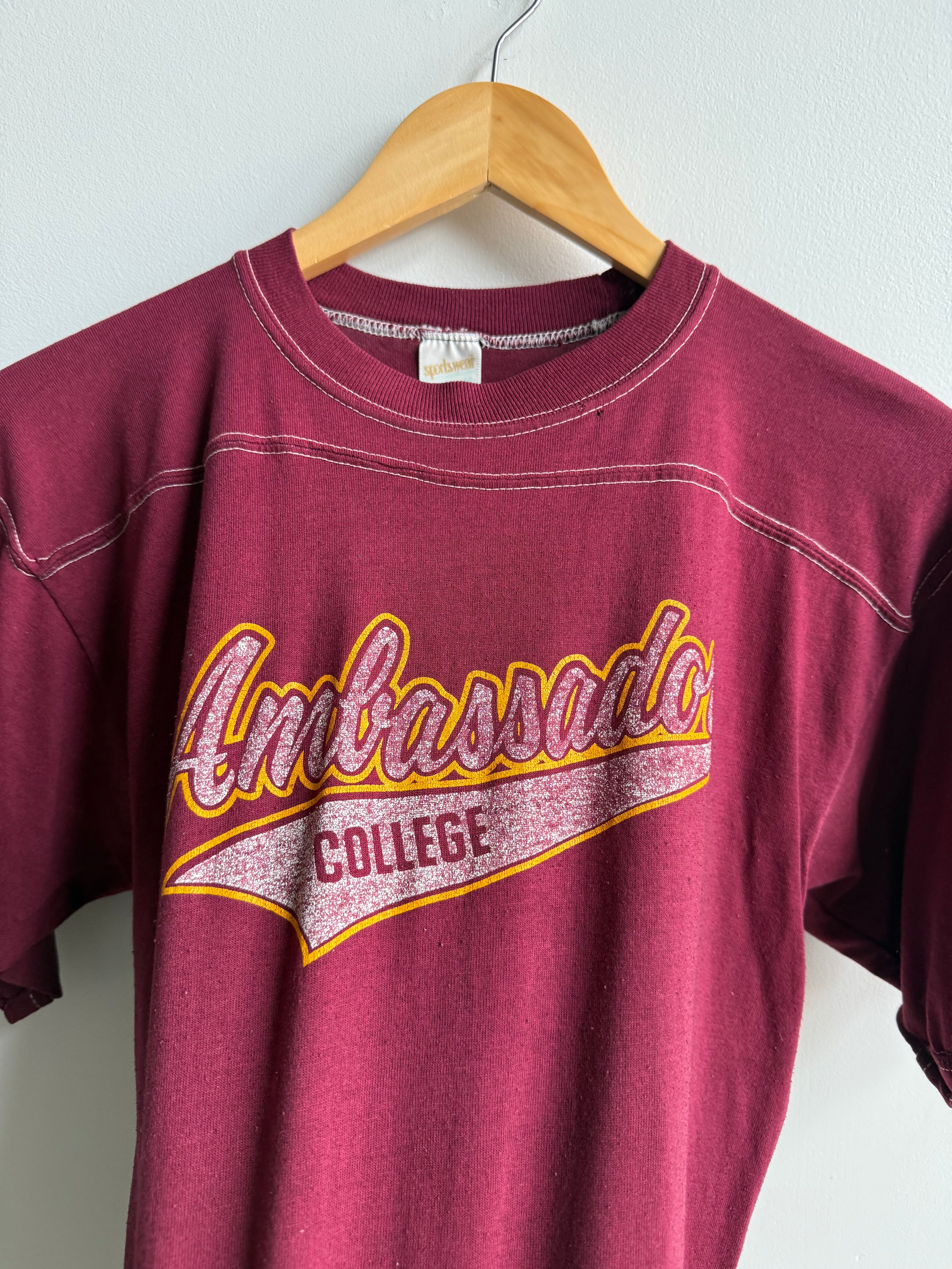 (M) Ambassador College Tee