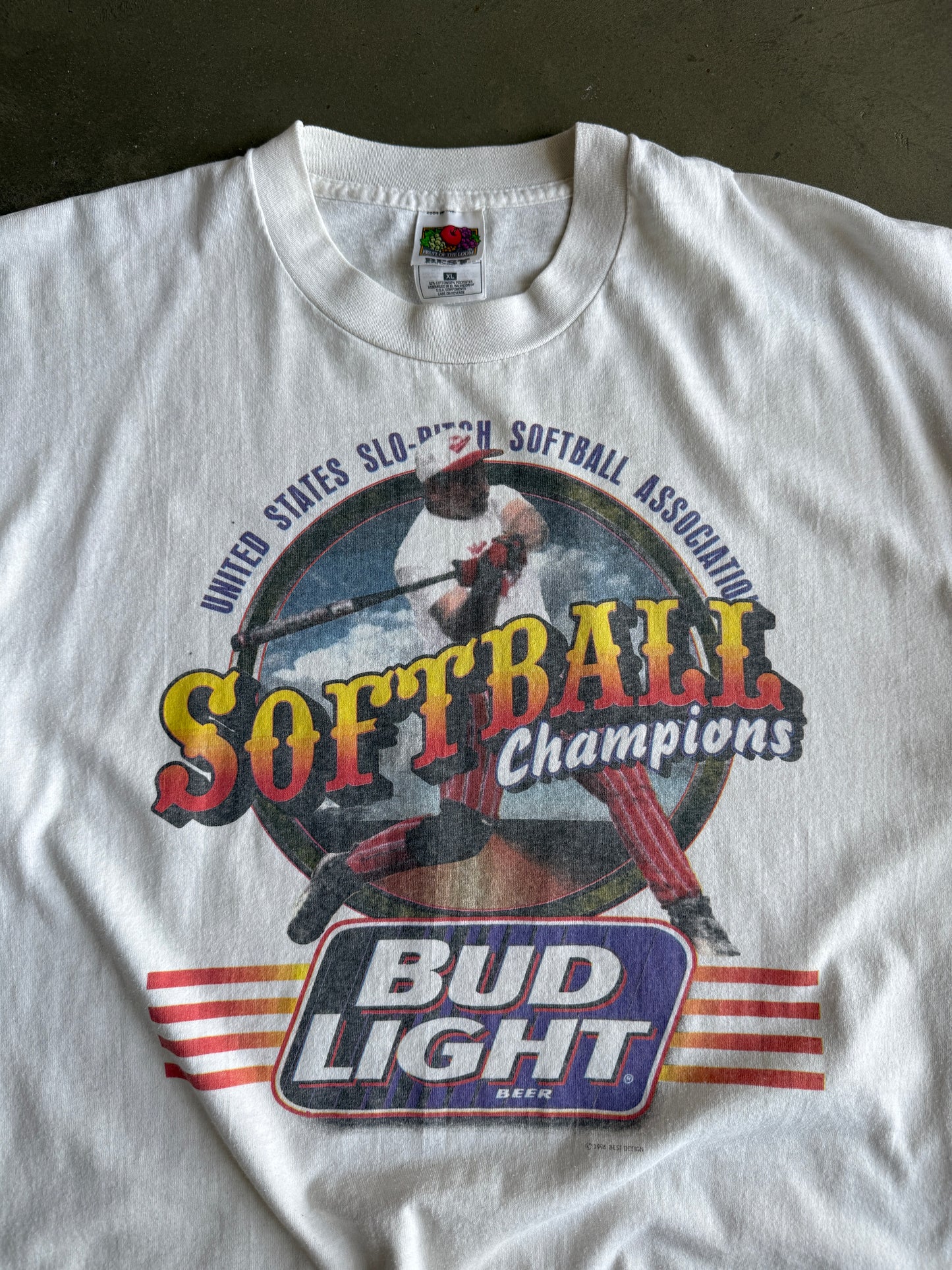 (XL) Bud Light Softball Tee