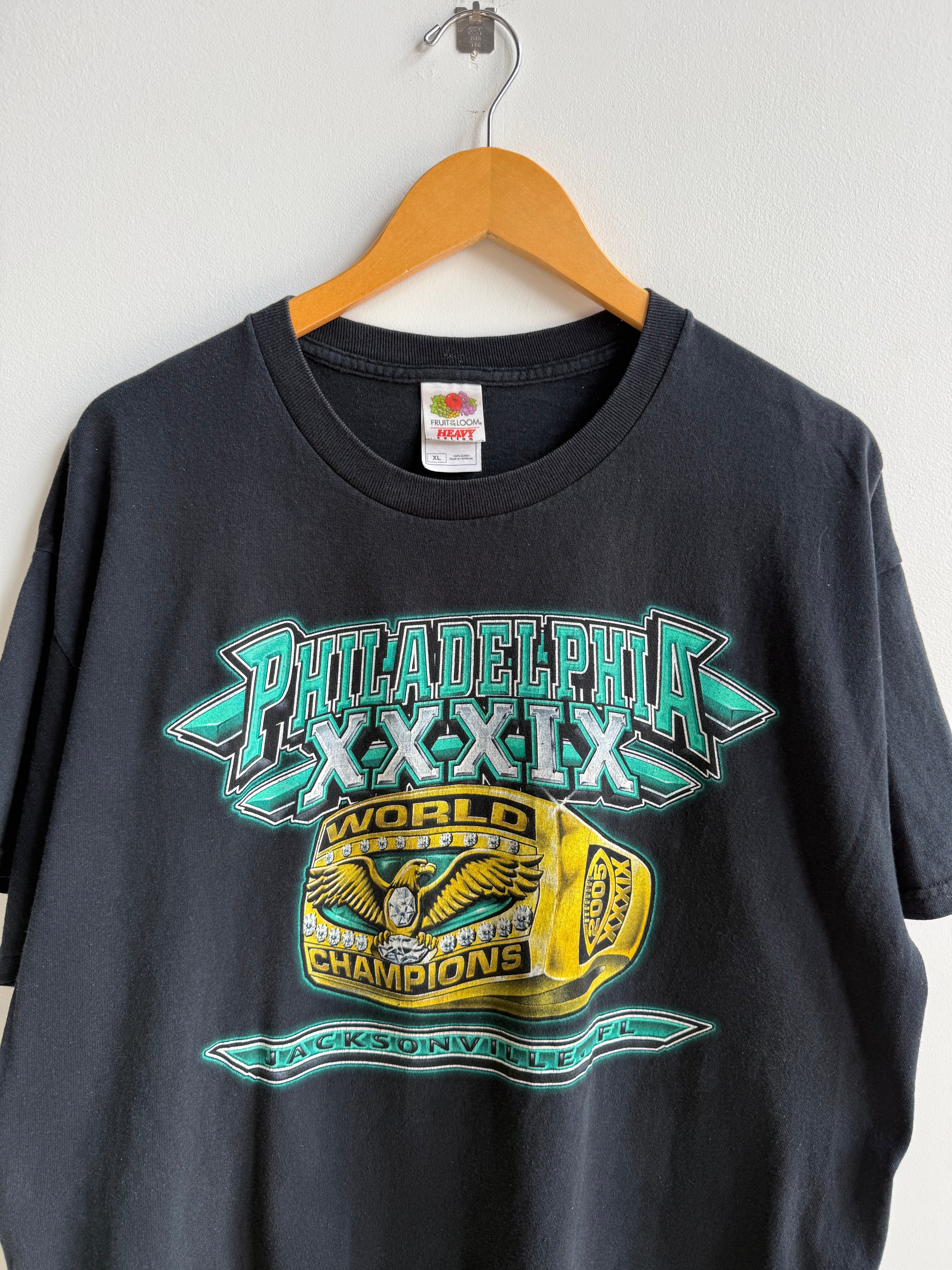 (XL) Philadelphia Eagles Super Bowl Misprint Tee