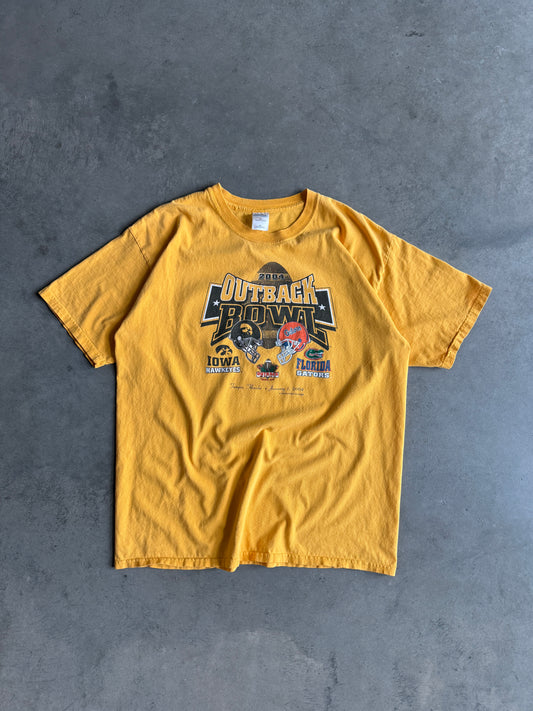 (XL) Iowa Hawkeyes Outback Bowl Tee