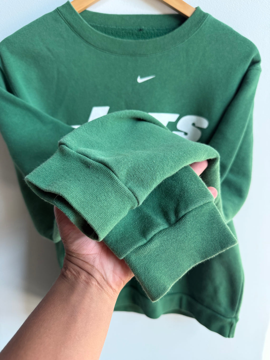 (M) New York Jets Nike Crew