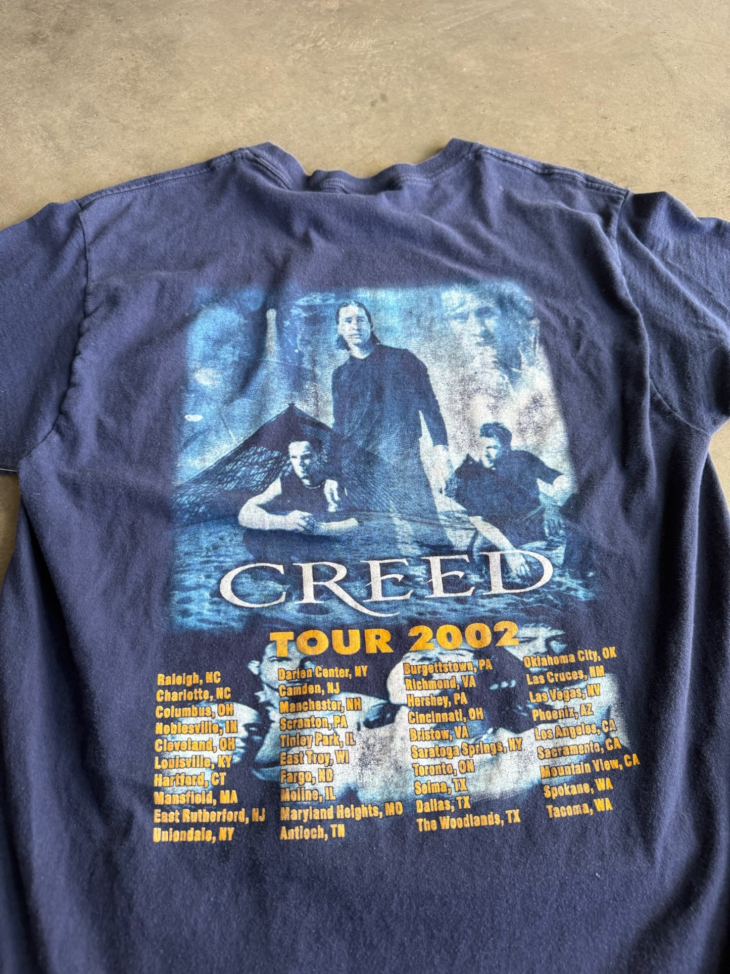 (L) Creed 2002 Tour Tee