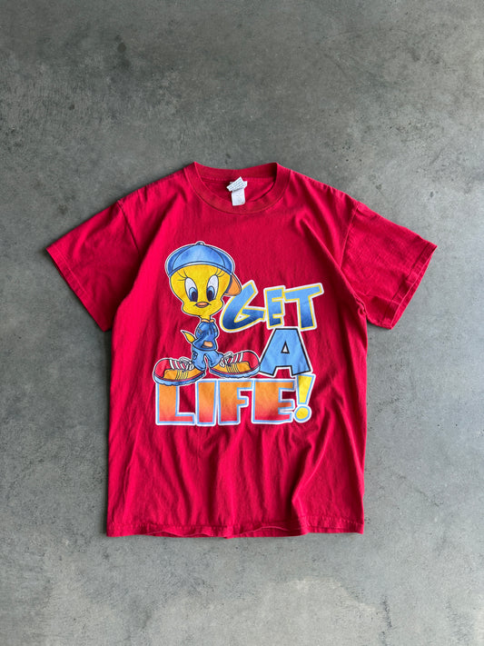 (L) Tweety Get a Life Tee