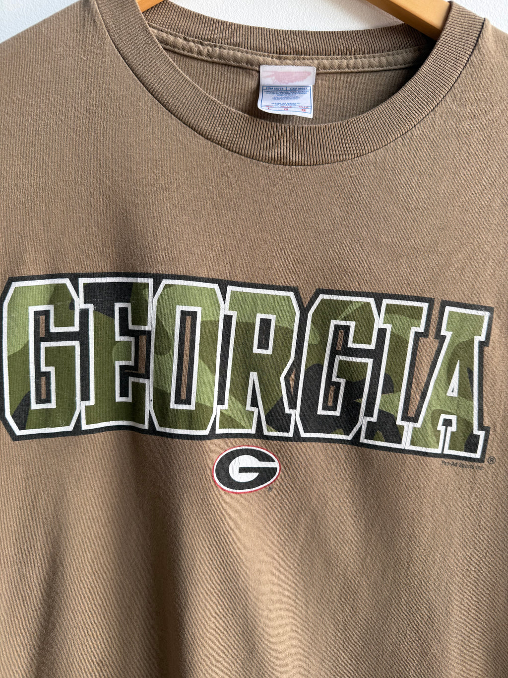 (L) Georgia Bulldogs Camo Tee