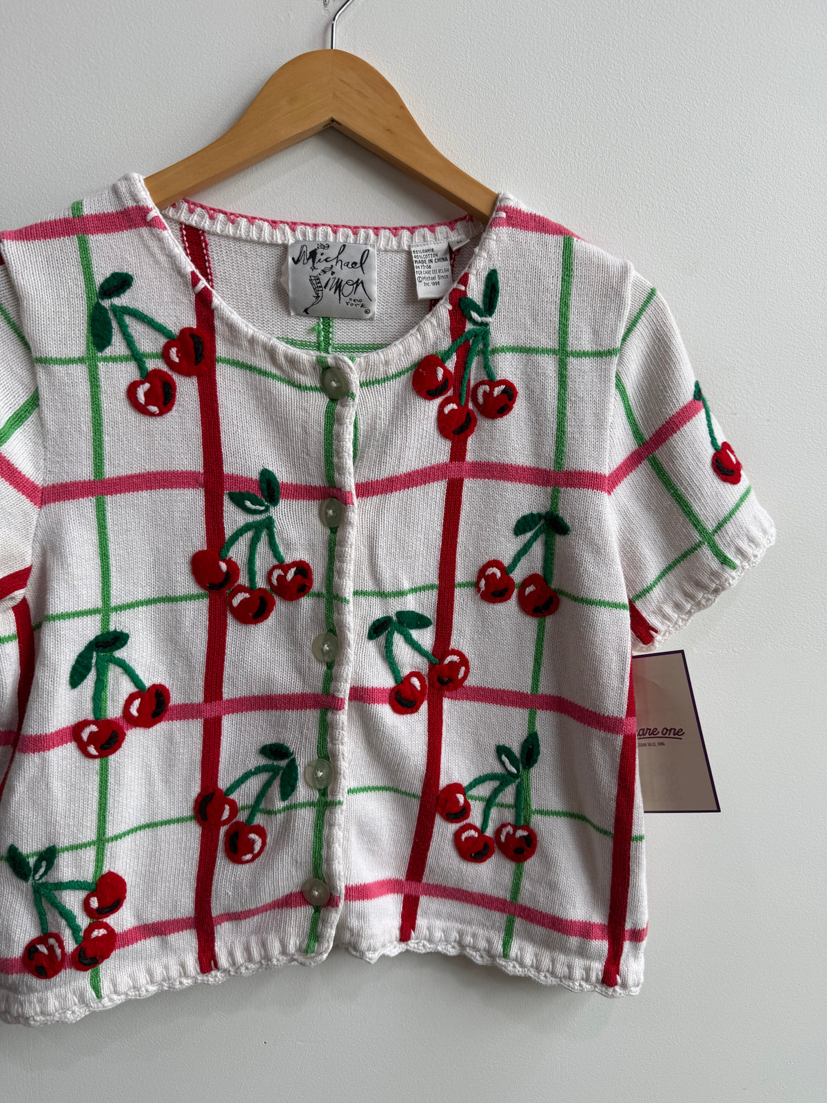 (M) Cherry Sweater