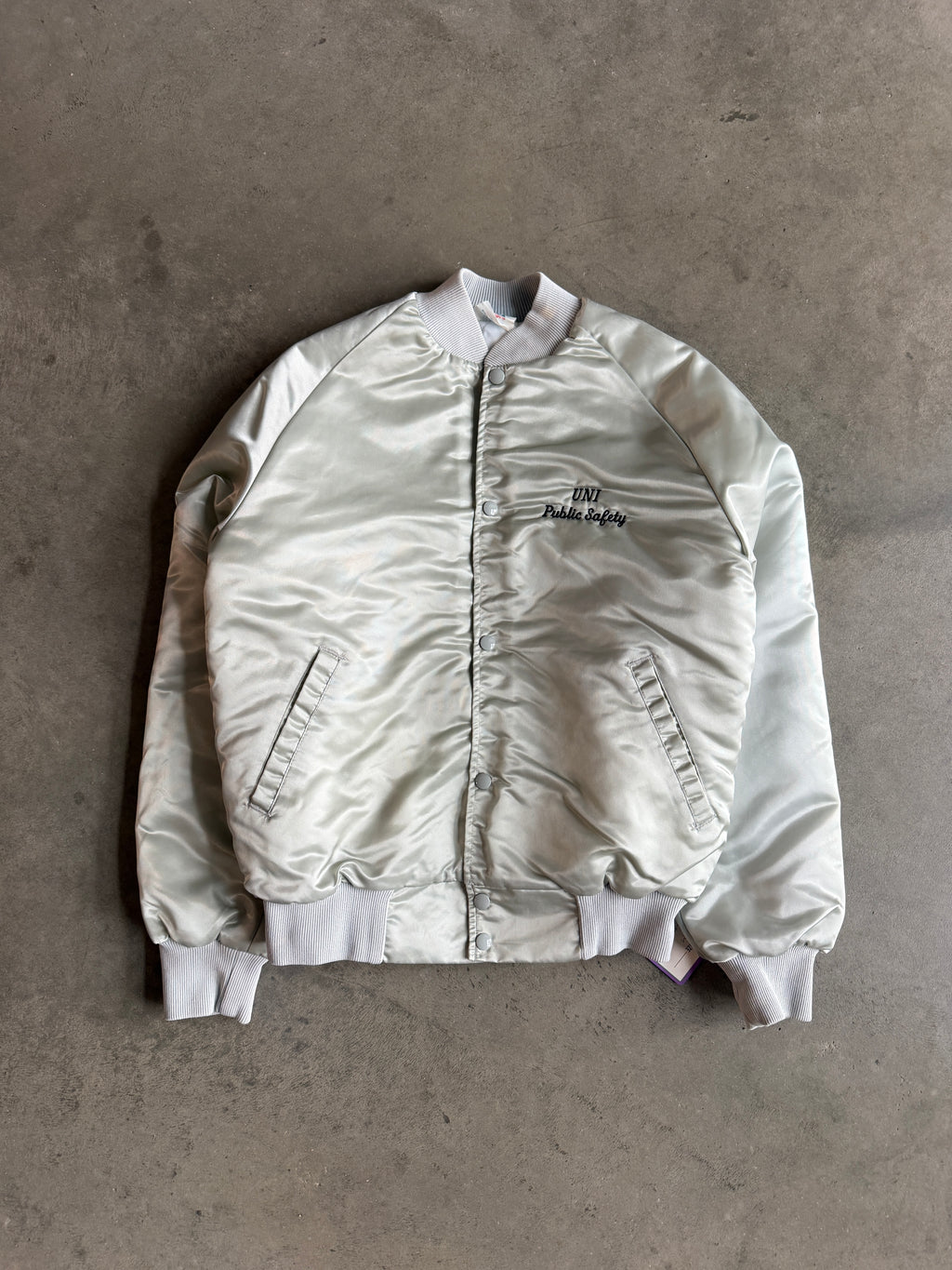 (M) UNI Satin Jacket
