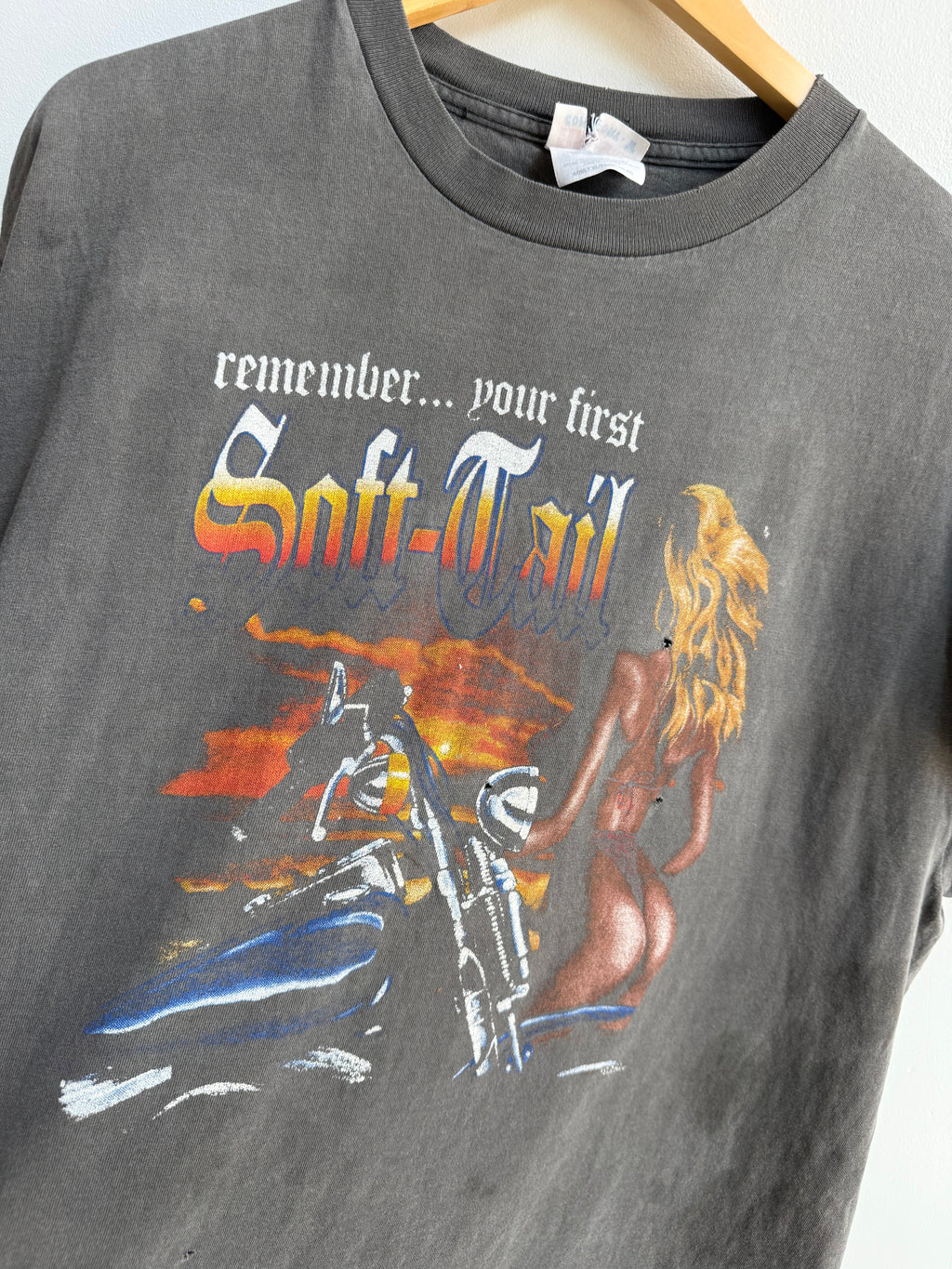 (XL) Soft Tail Biker Tee