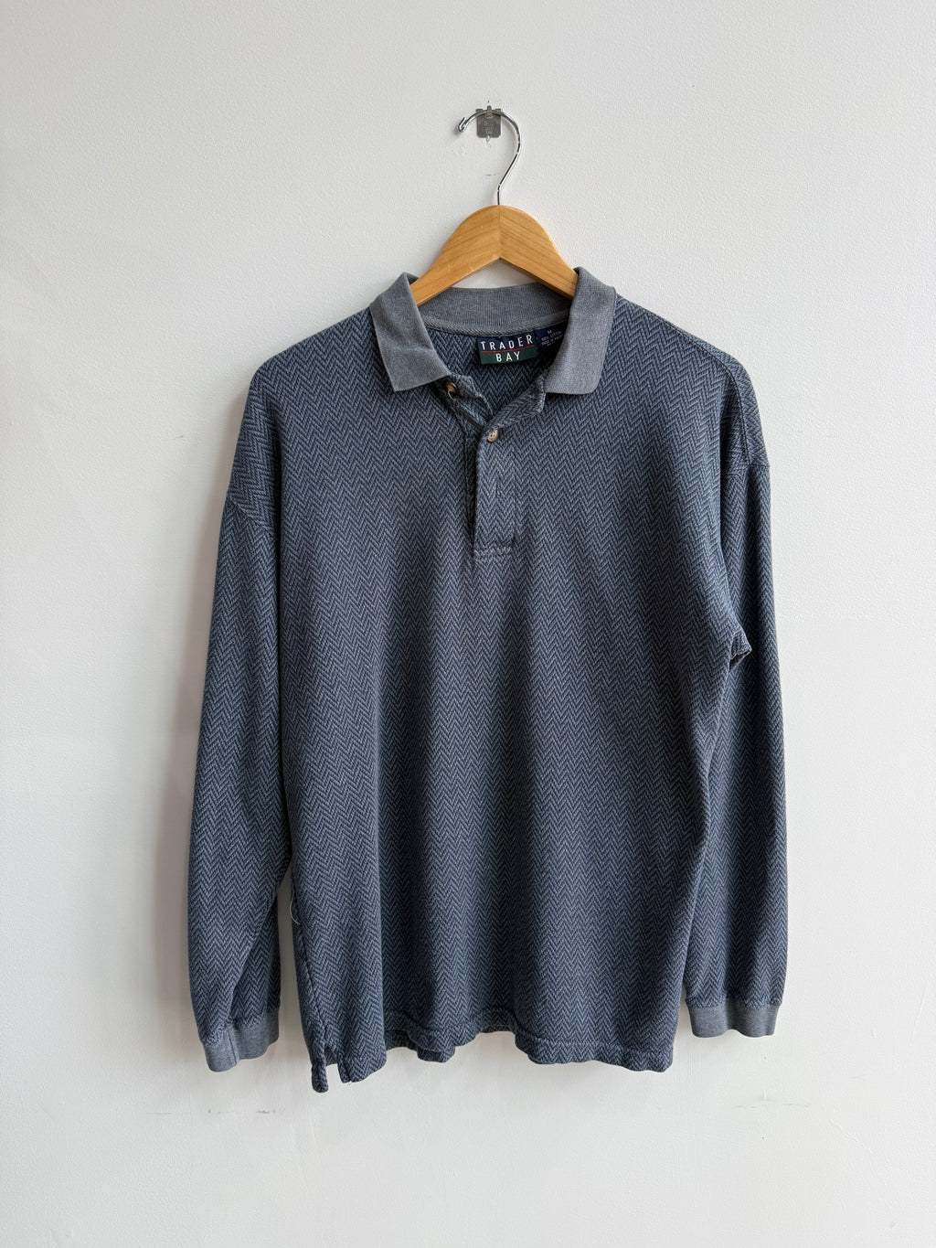 (M) Trader Bay Polo Sweatshirt