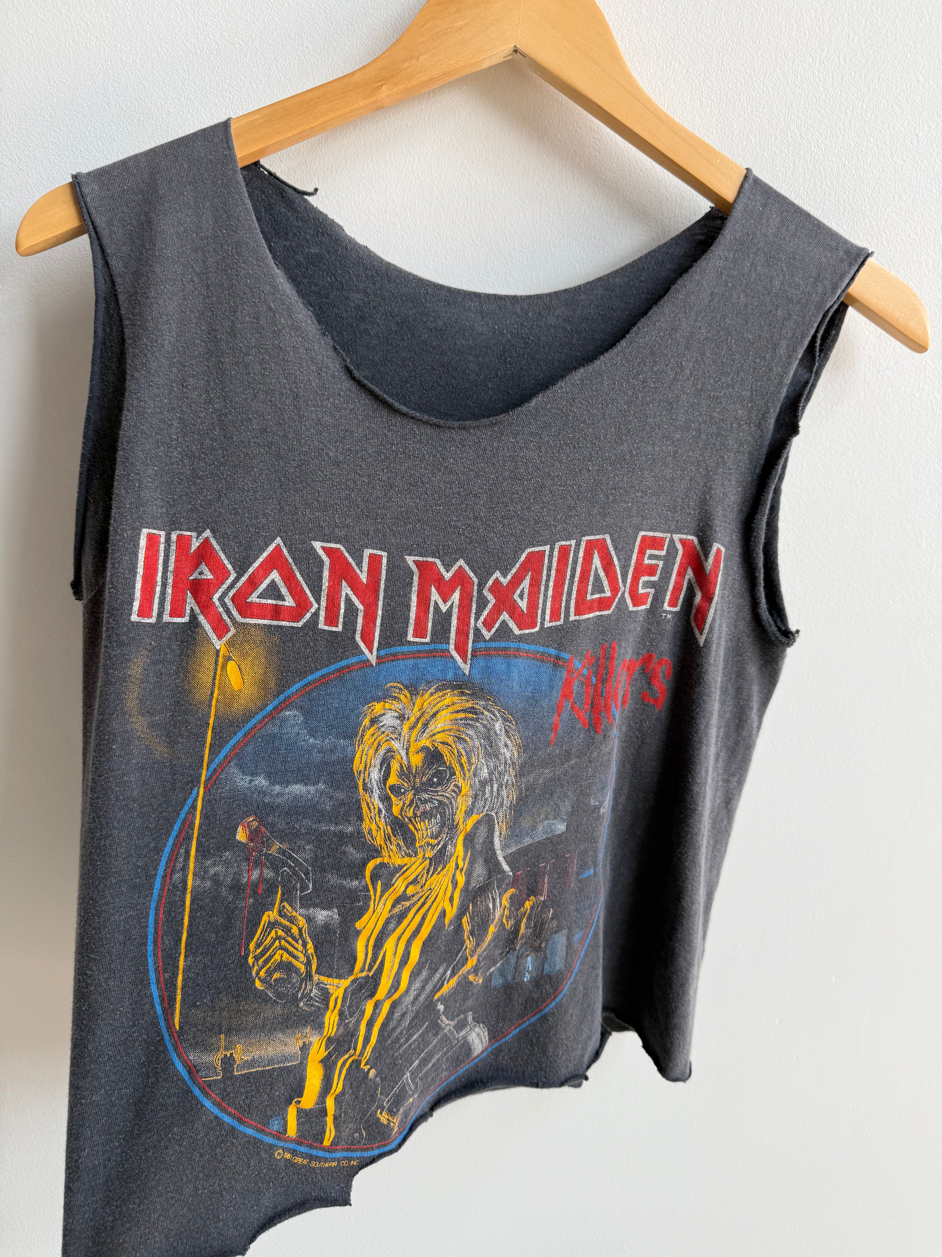 (S) Iron Maiden Killers Cutoff Tee