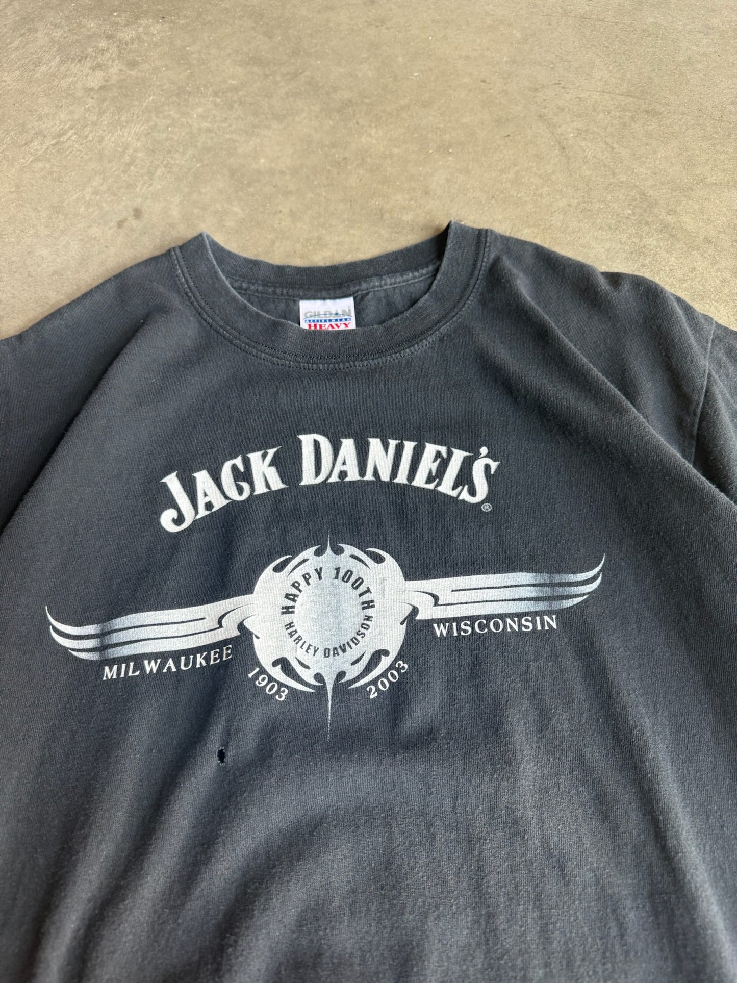 (L) Jack Daniel’s Harley Tee