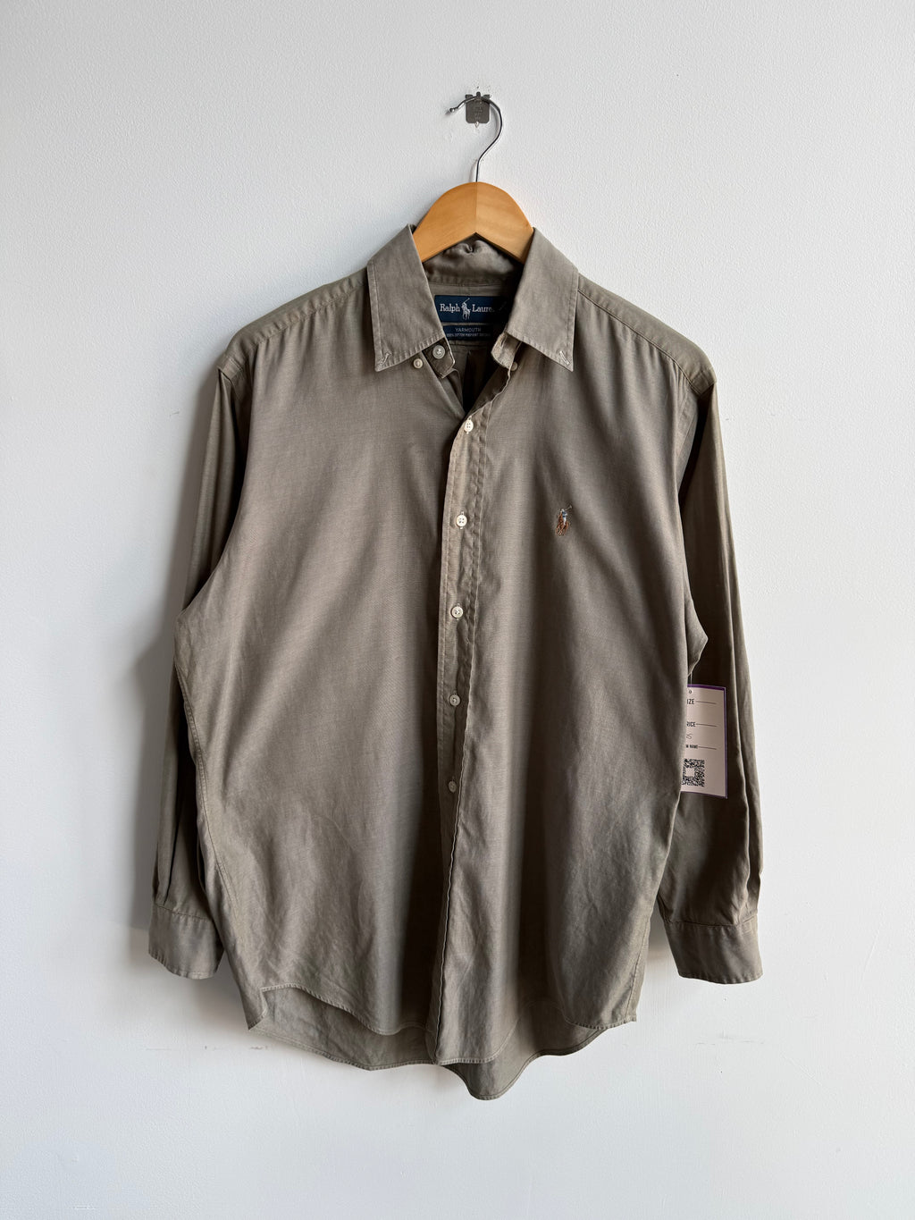 (L) Ralph Lauren Yarmouth Button Up Shirt