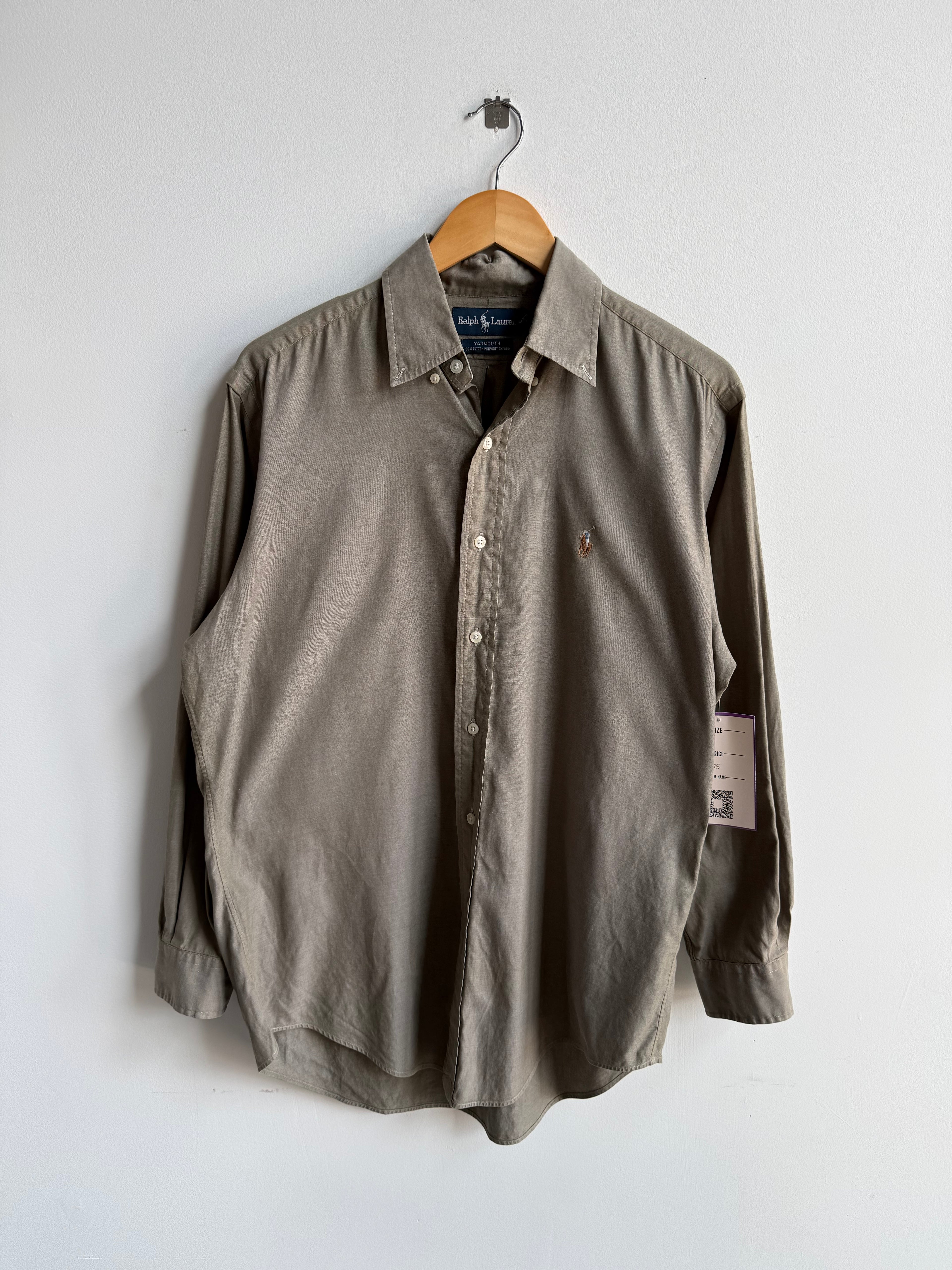 (L) Ralph Lauren Yarmouth Button Up Shirt