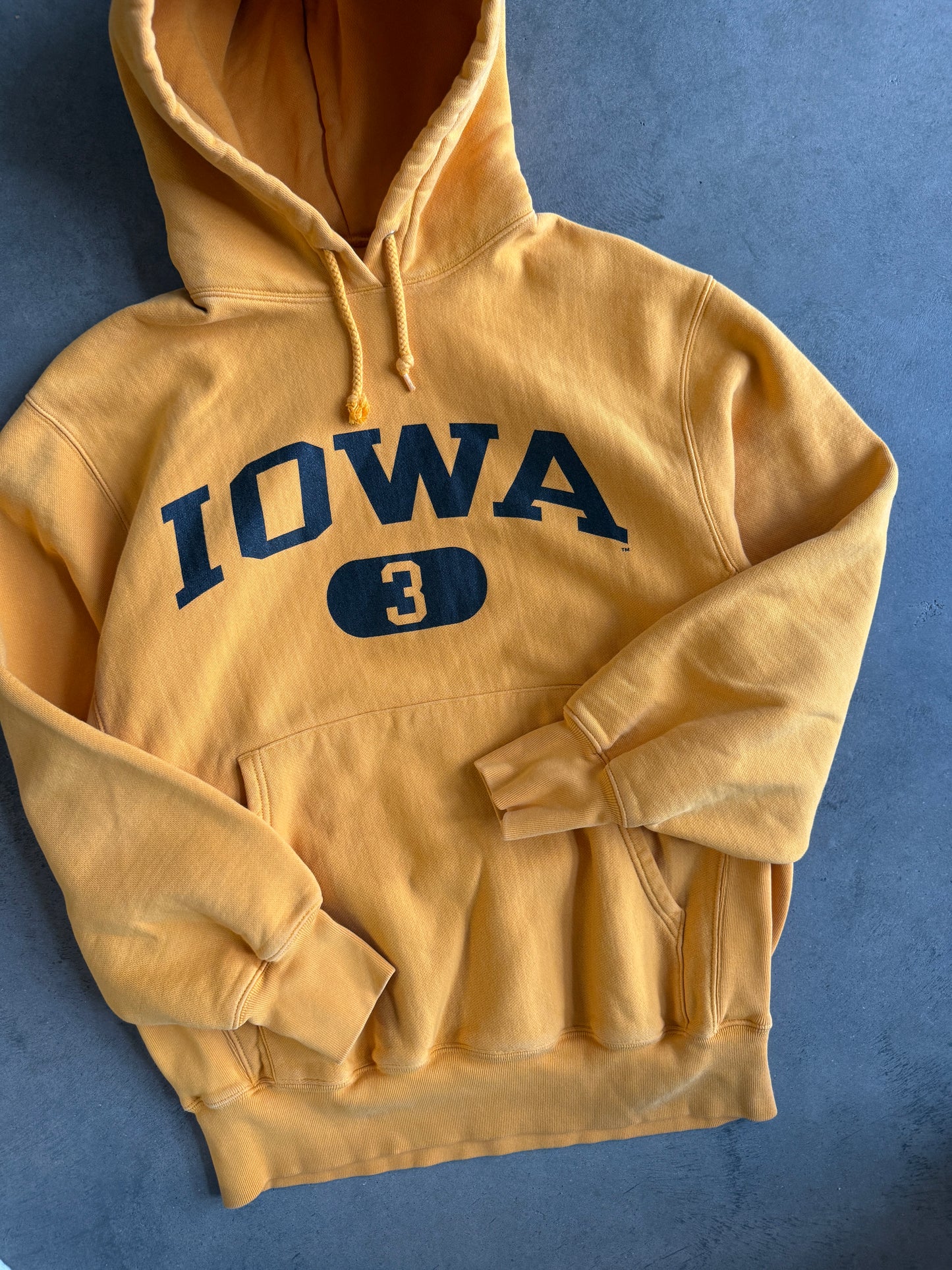 (M) Iowa Champion Reverse Weave Hoodie