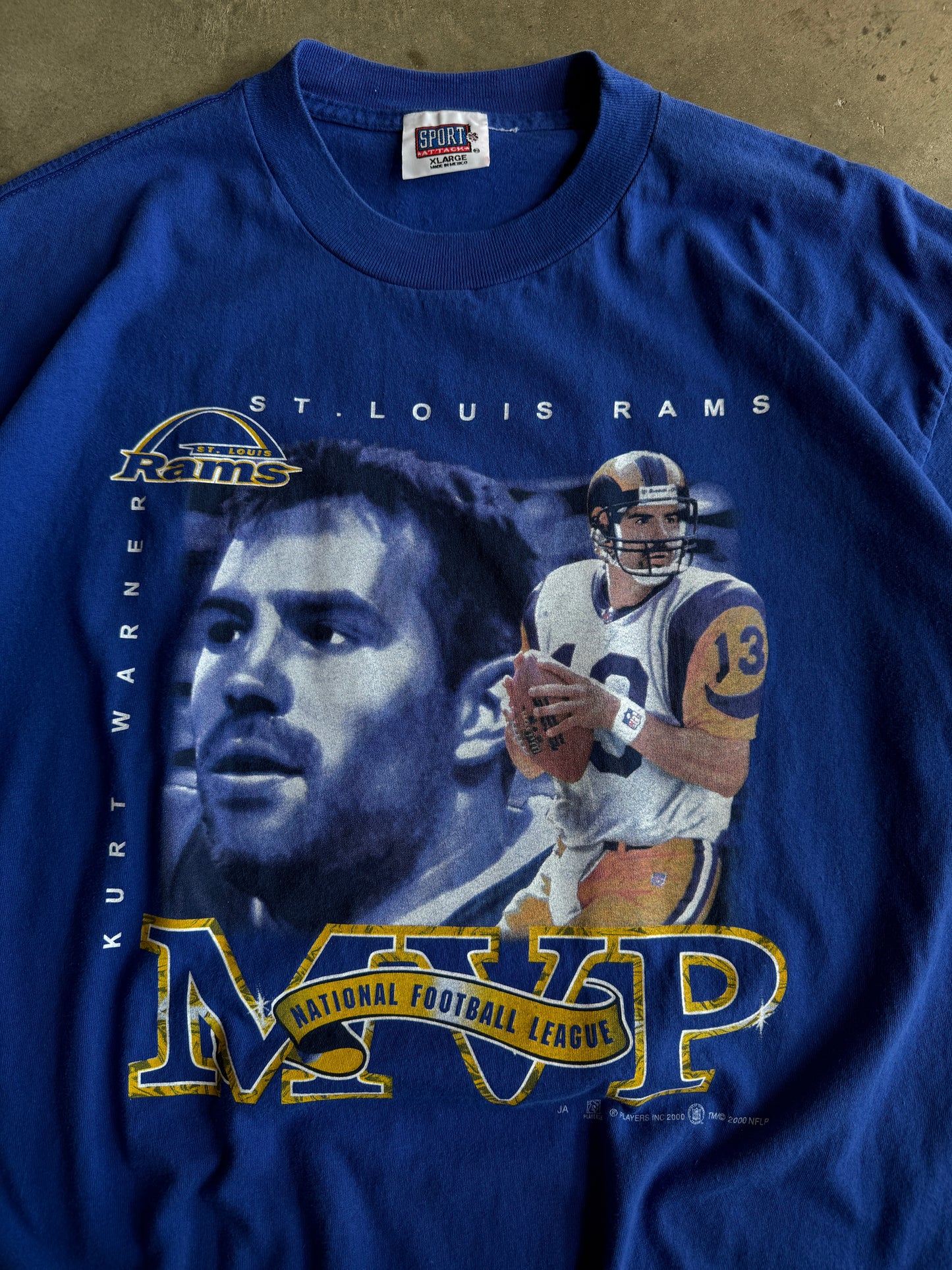 (XL) St Louis Rams Kurt Warner Tee
