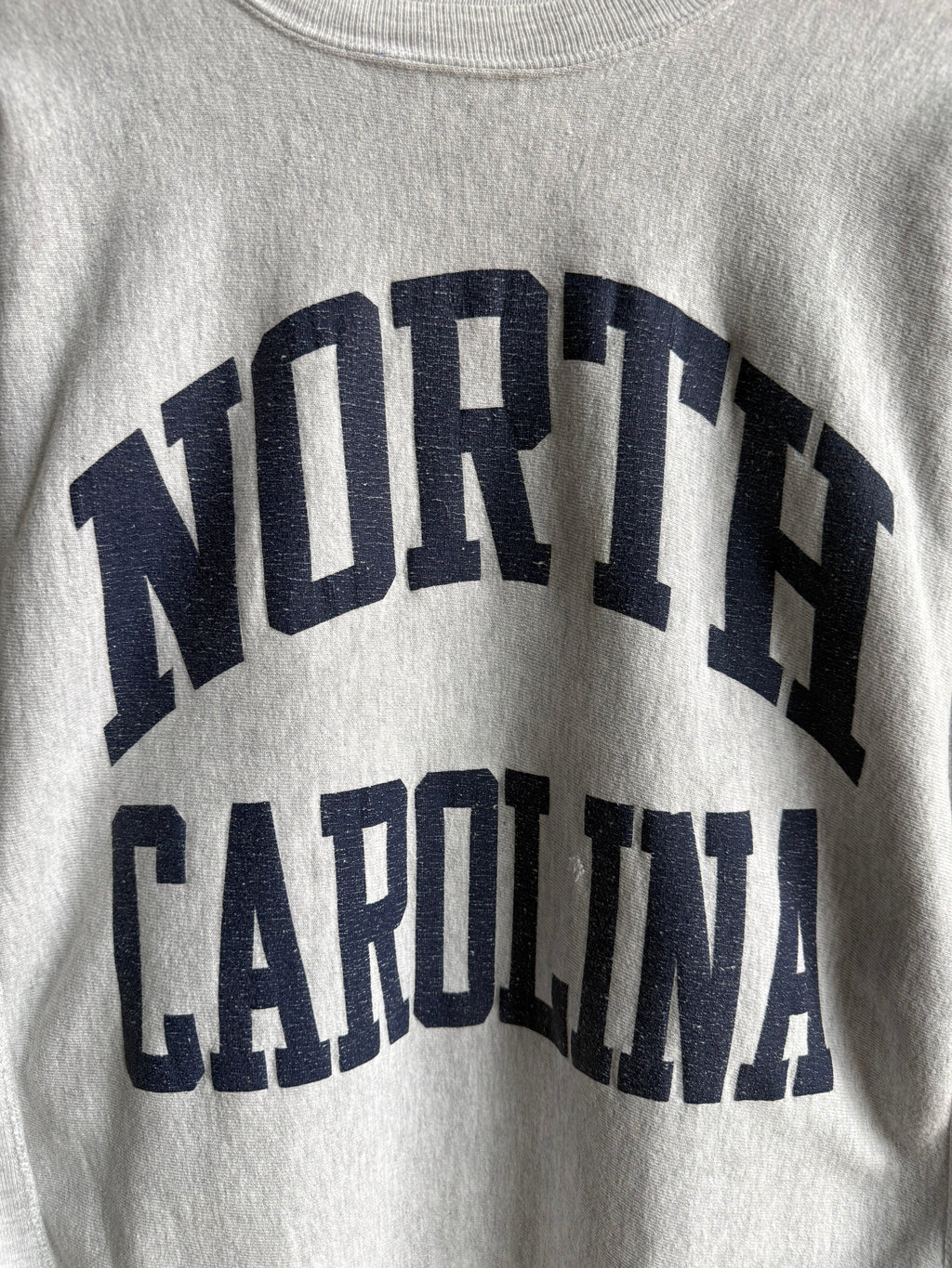 (XL) North Carolina Reverse Weave  Crew