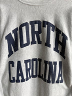 (XL) North Carolina Reverse Weave  Crew