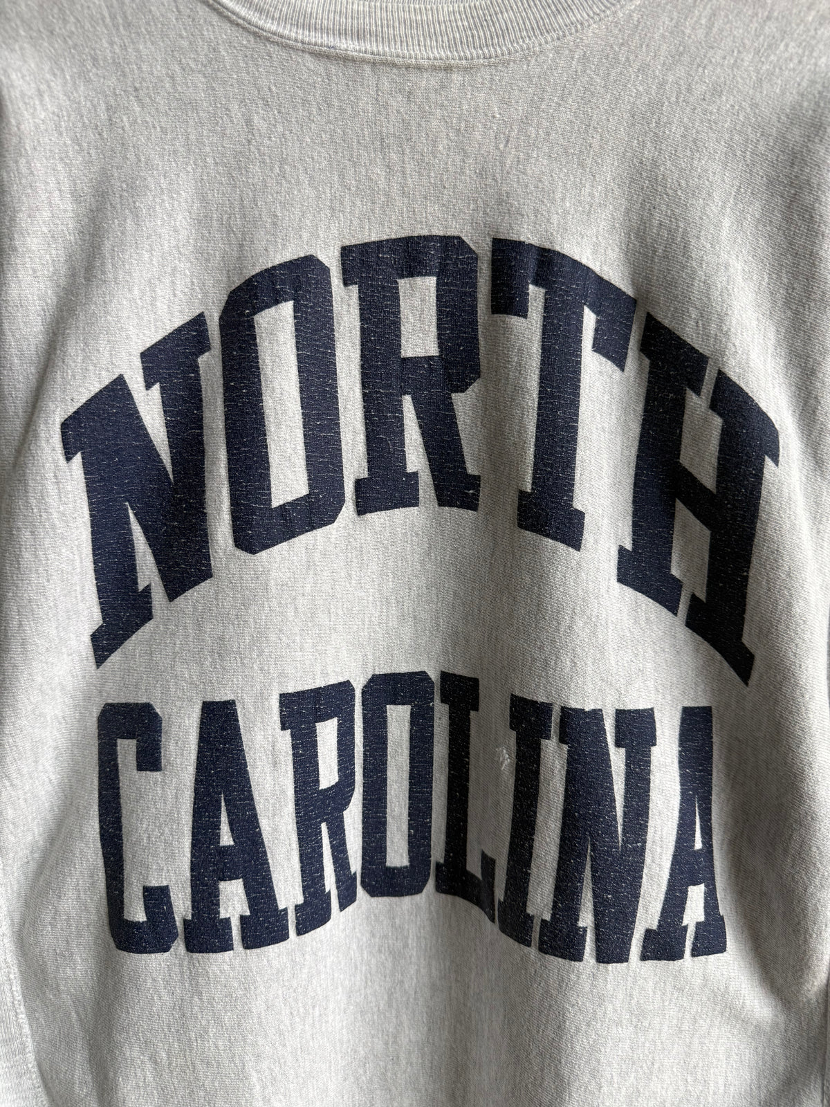 (XL) North Carolina Reverse Weave  Crew