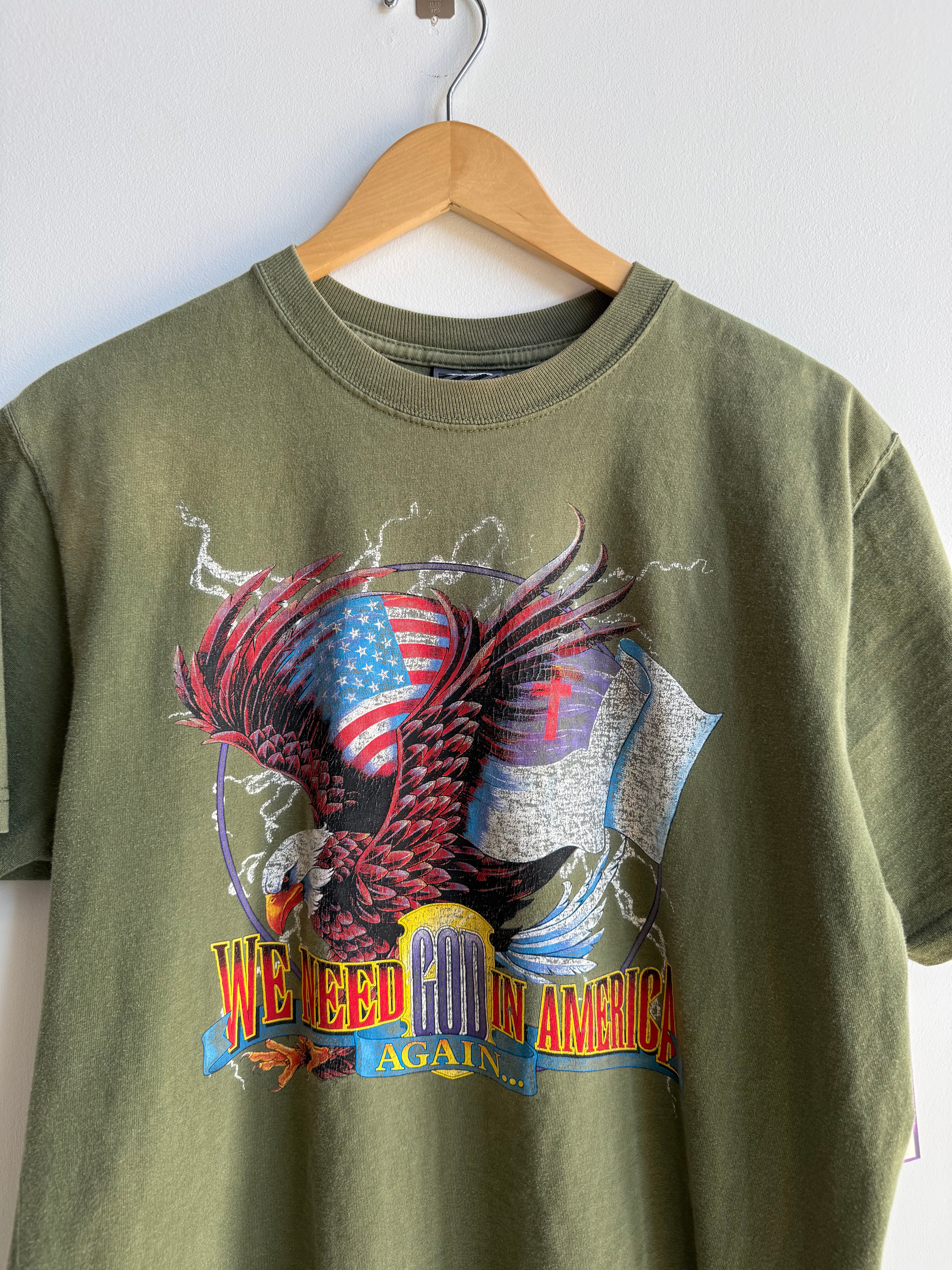 (M) God in America Tee