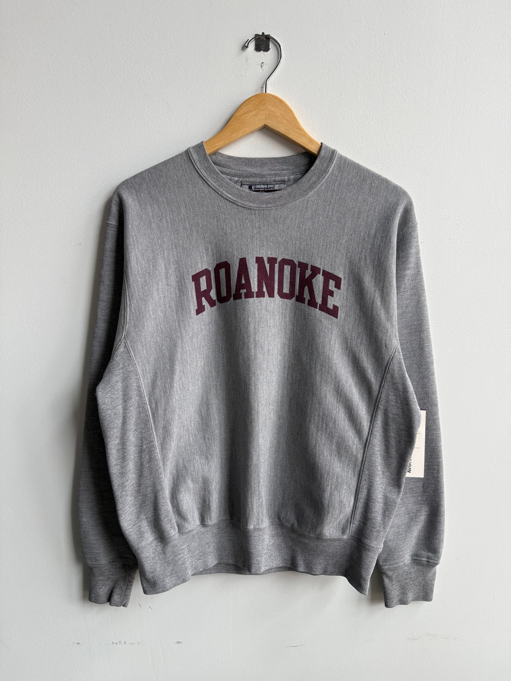 (S) Roanoke Reverse Weave Crew
