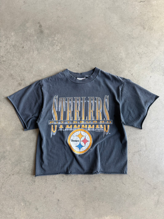 (M) Pittsburgh Steelers Cropped Tee