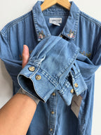 (XL) Floral Button Up Shirt