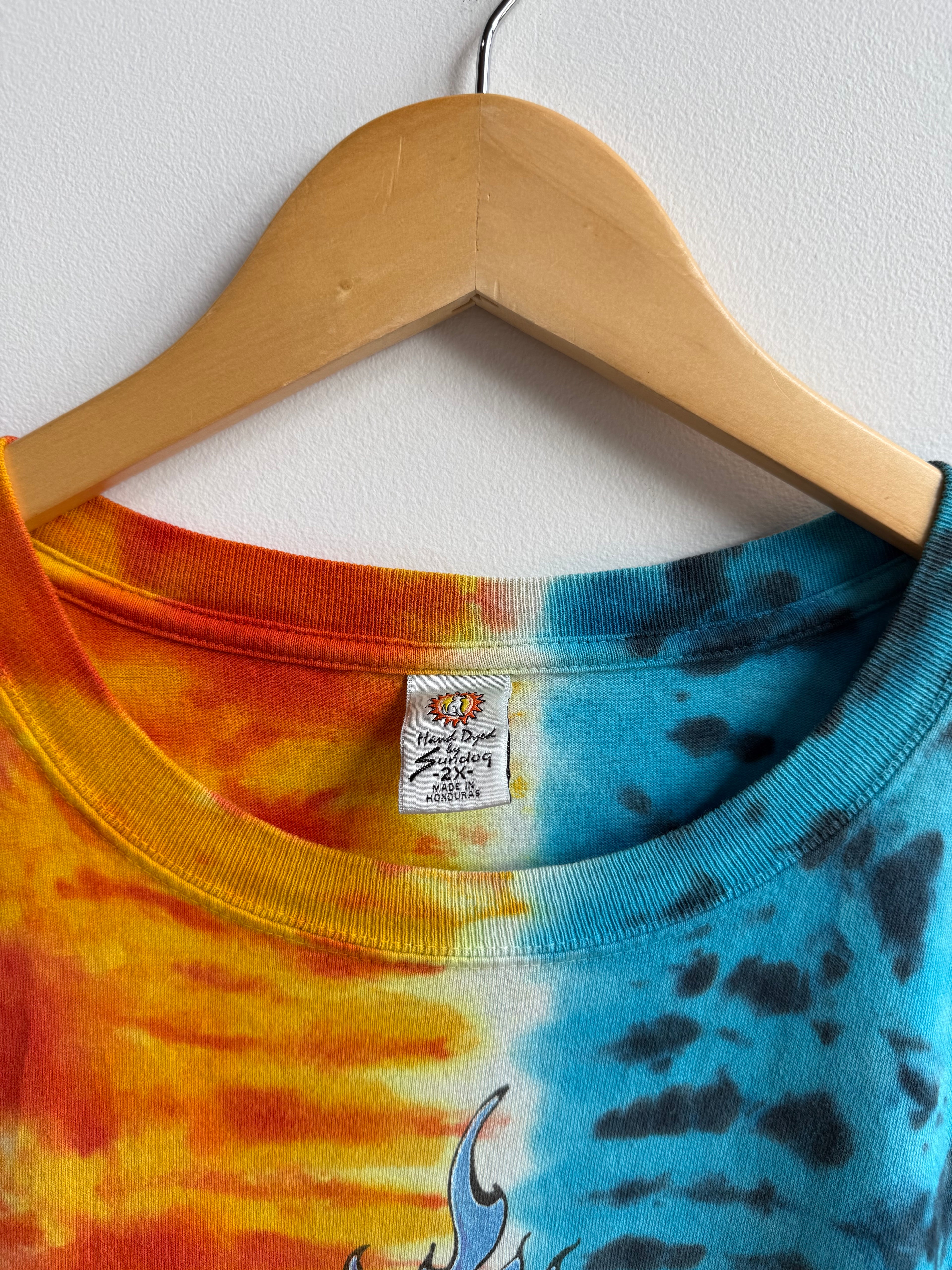 (XXL) Sun Tie Dye Tee
