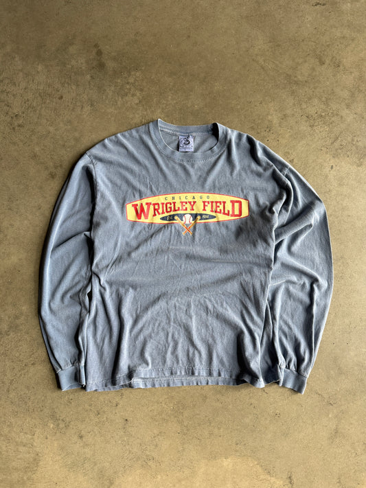 (L) Wrigley Field L/S Tee
