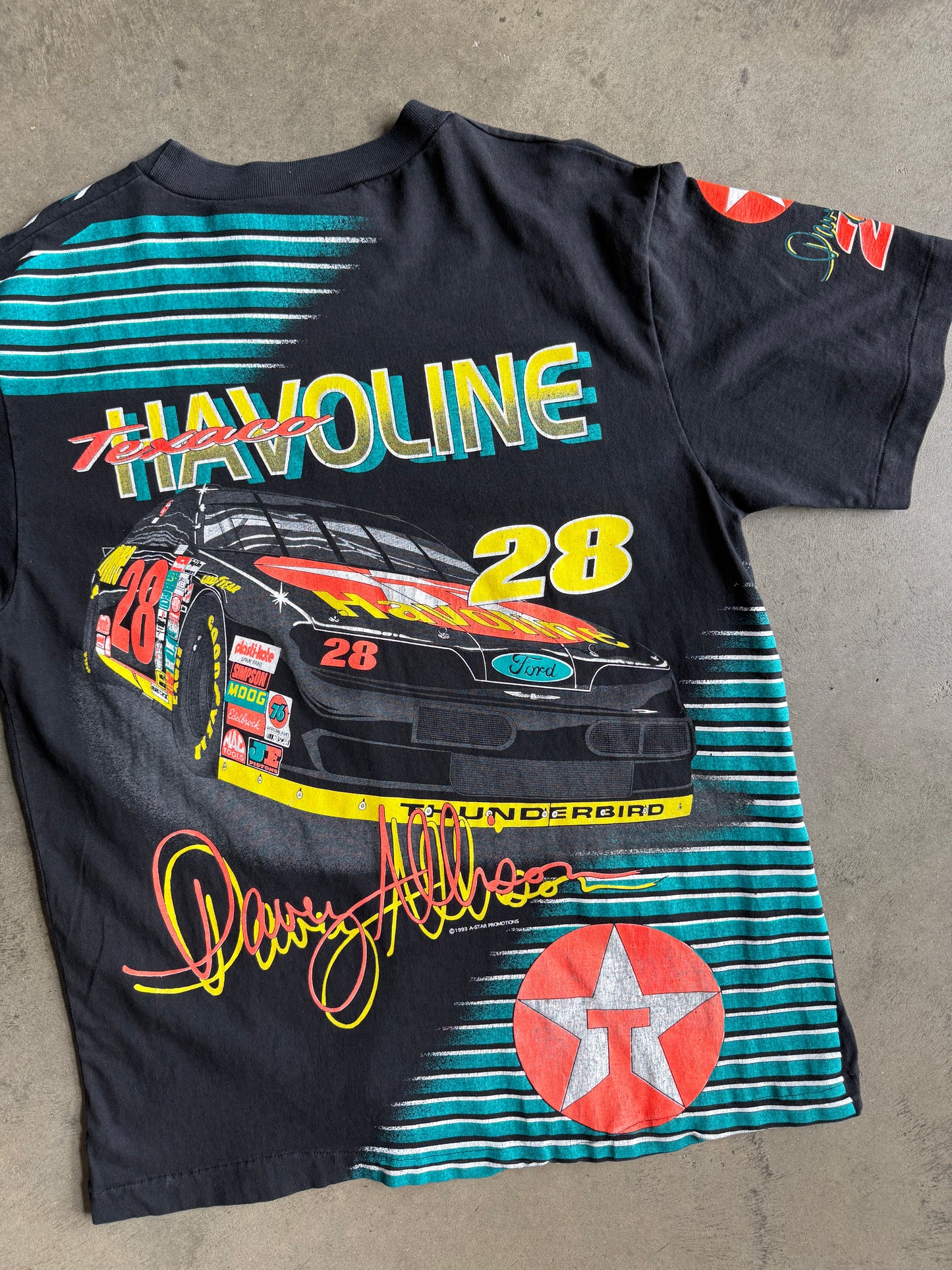 (XL) Davey Allison AOP Tee
