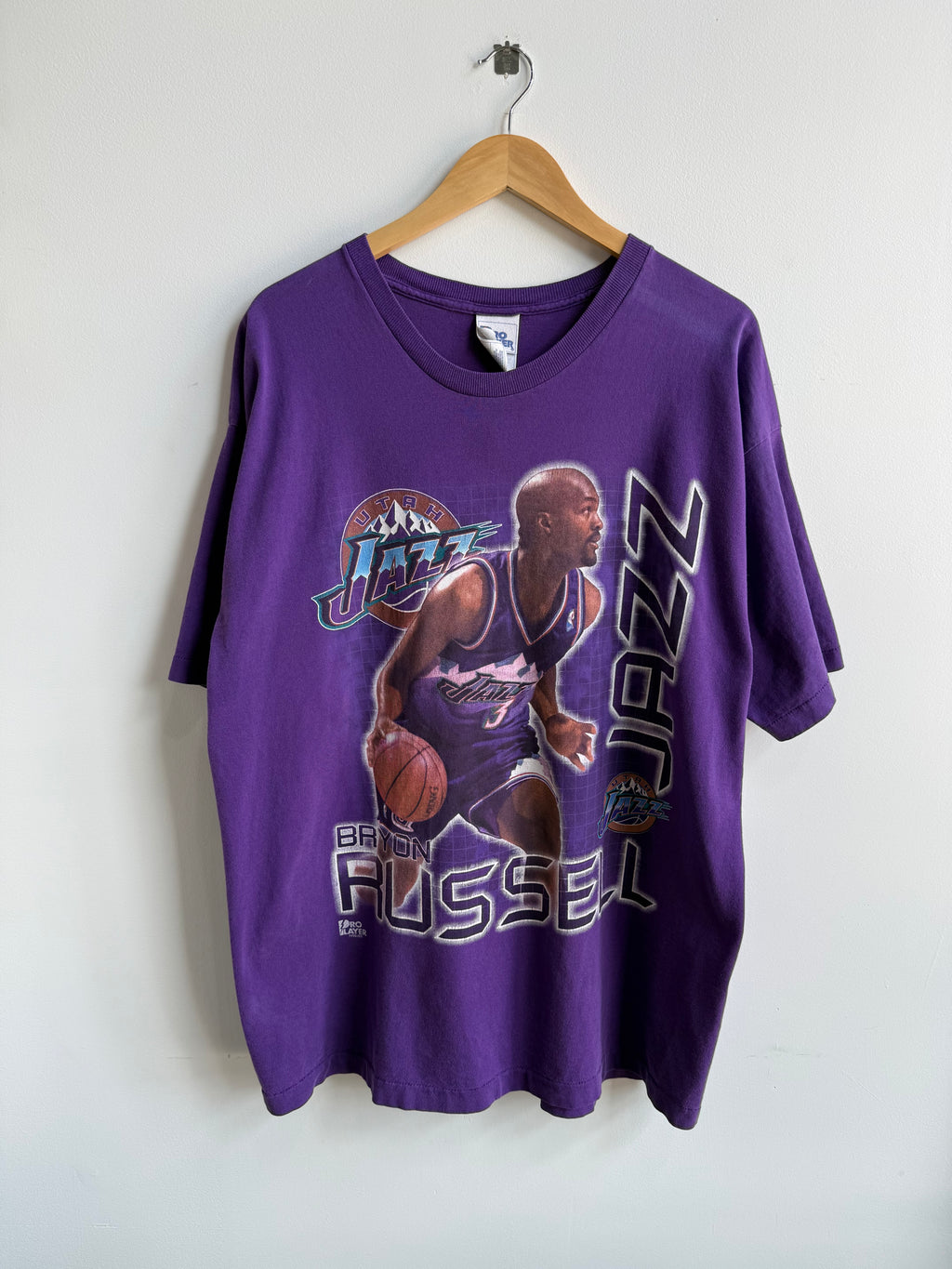 (XXL) Utah Jazz Bryon Russell Tee