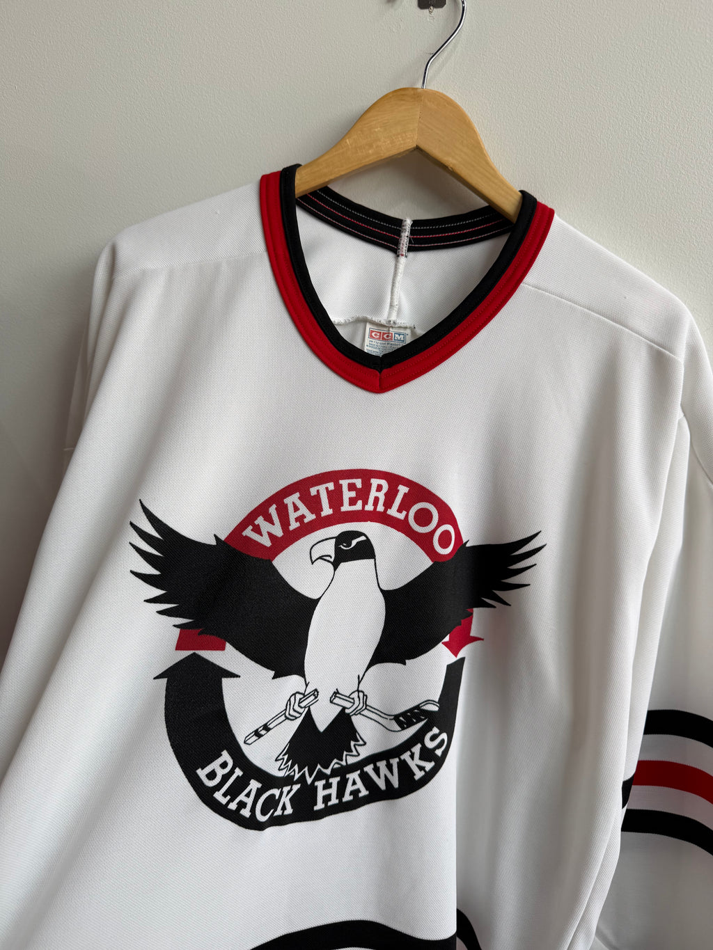 (L) Waterloo Blackhawks Hockey Jersey