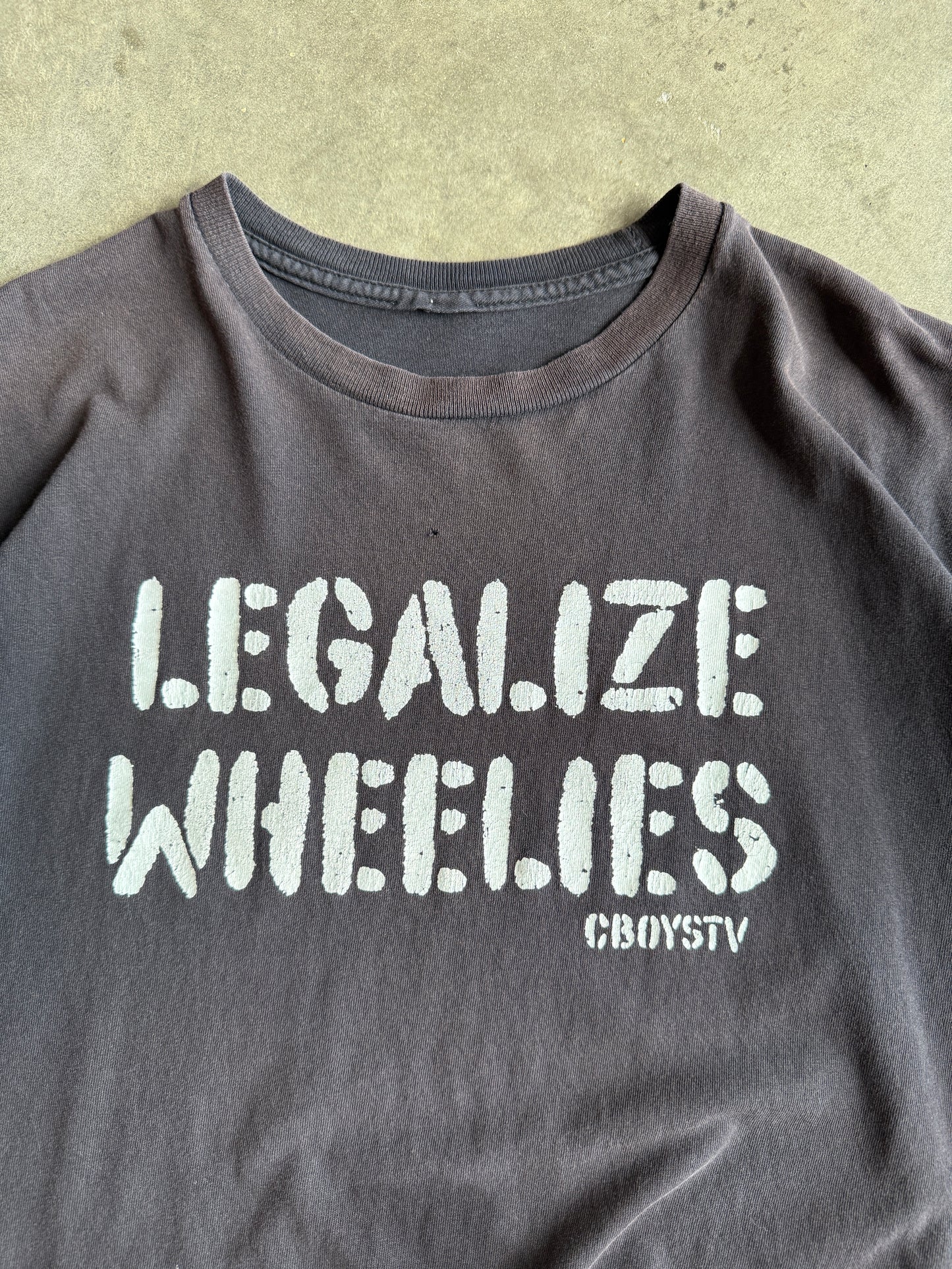 (M) Legalize Wheelies Tee