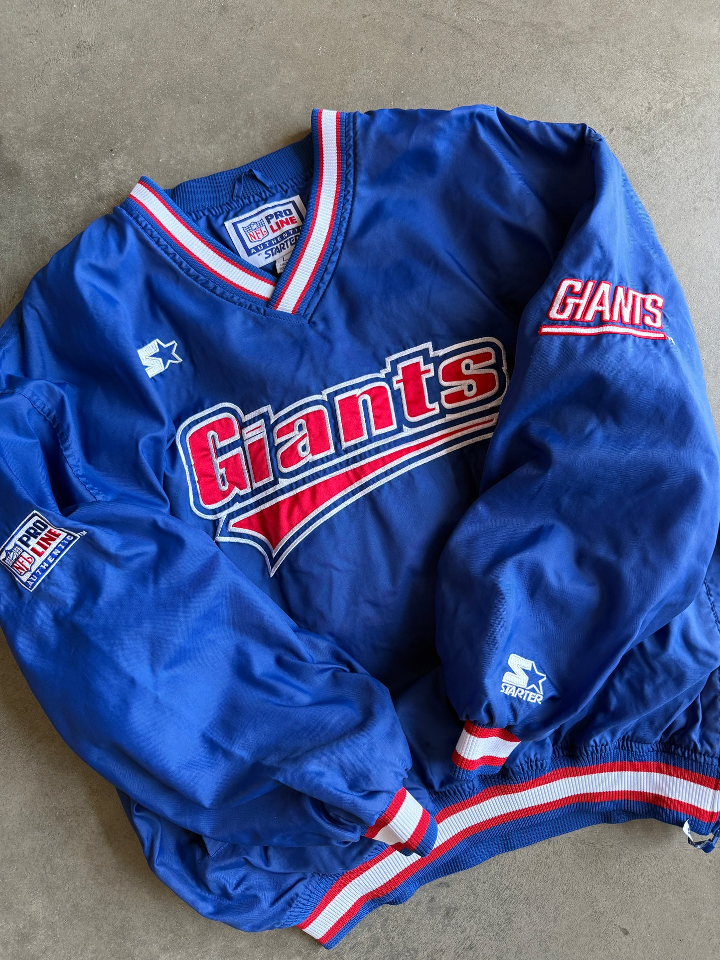 (L) New York Giants Starter Jacket