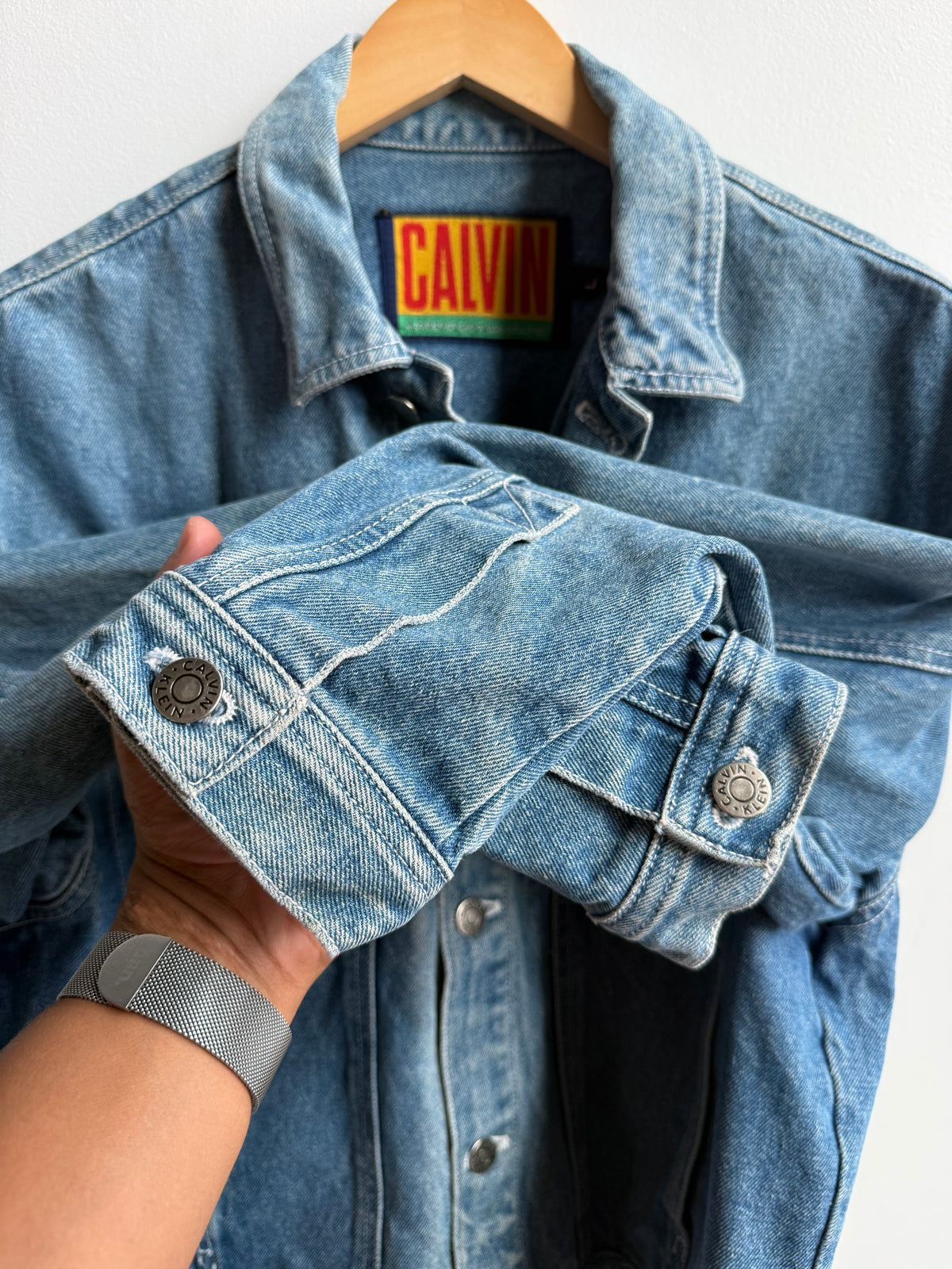 (L) Calvin Denim Jacket