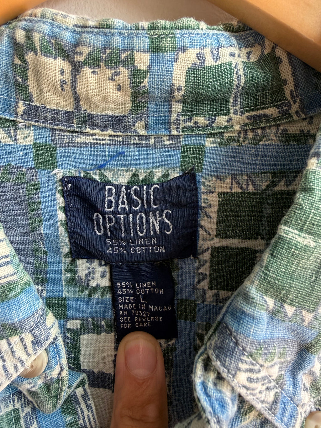 (XL) Basic Options Shirt